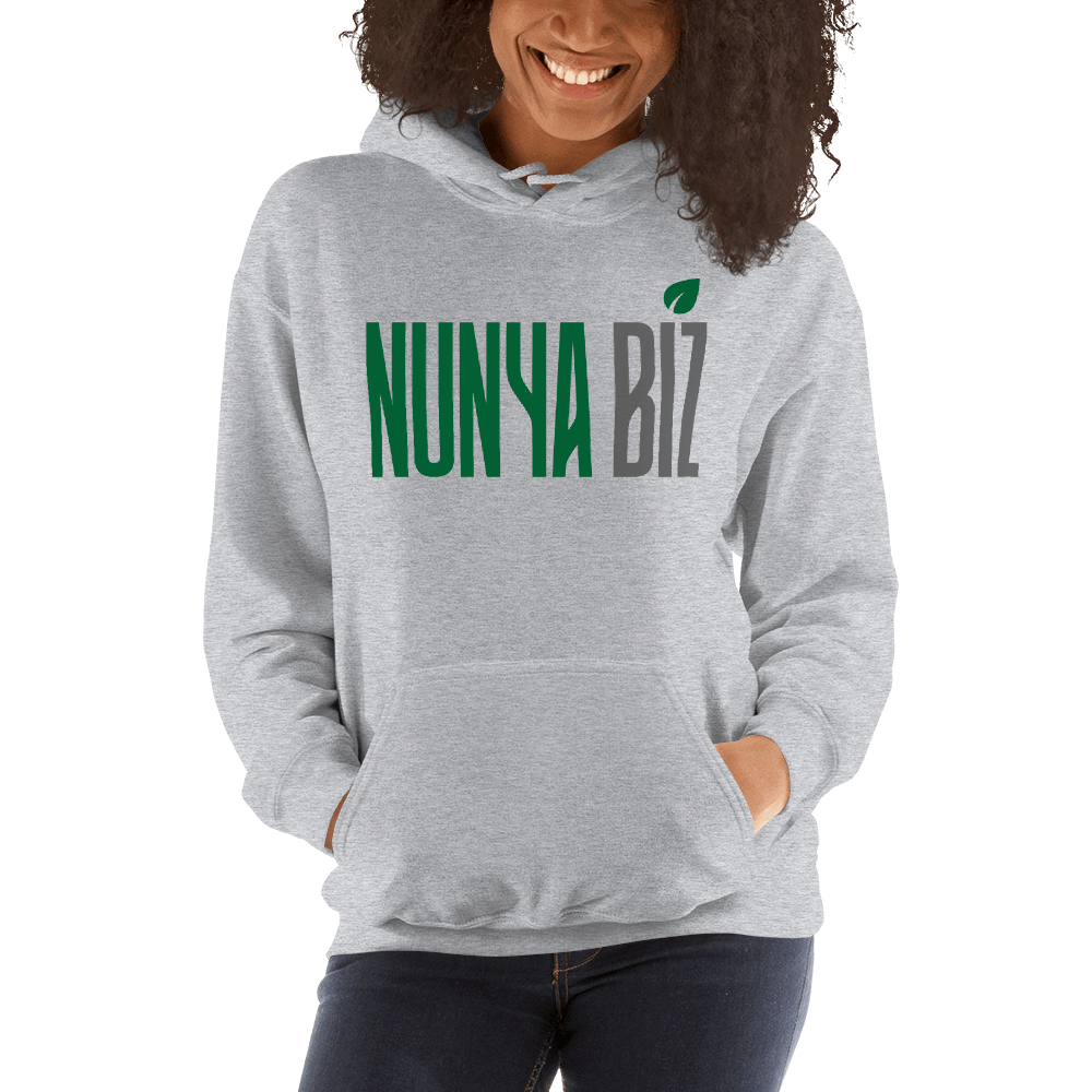 Nunya Biz Leaf Hoodie - Nunya Biz store