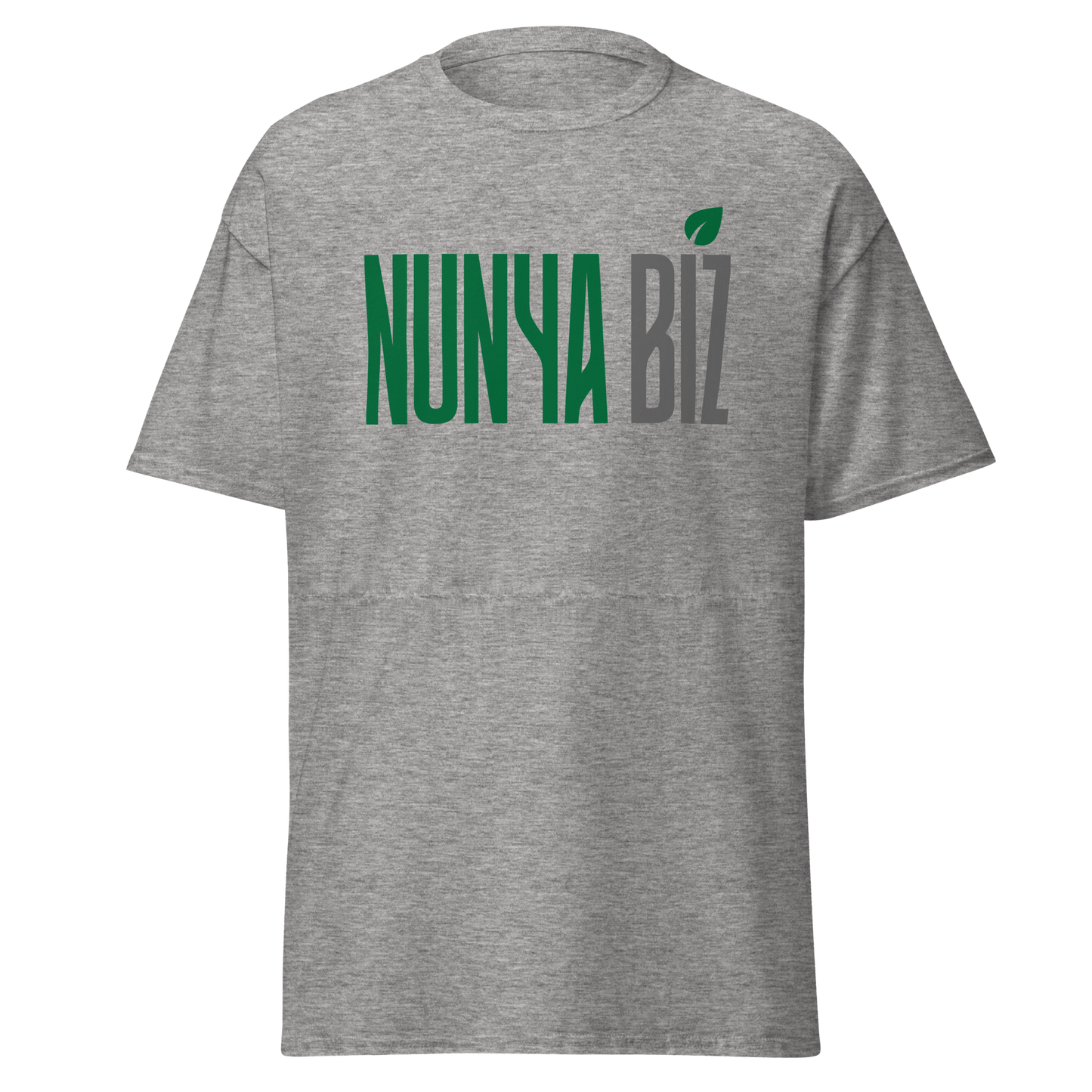 Nunya Biz Leaf T-shirt - Nunya Biz store