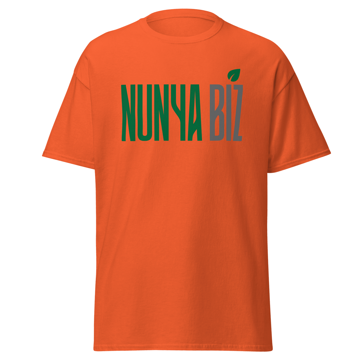 Nunya Biz Leaf T-shirt - Nunya Biz store