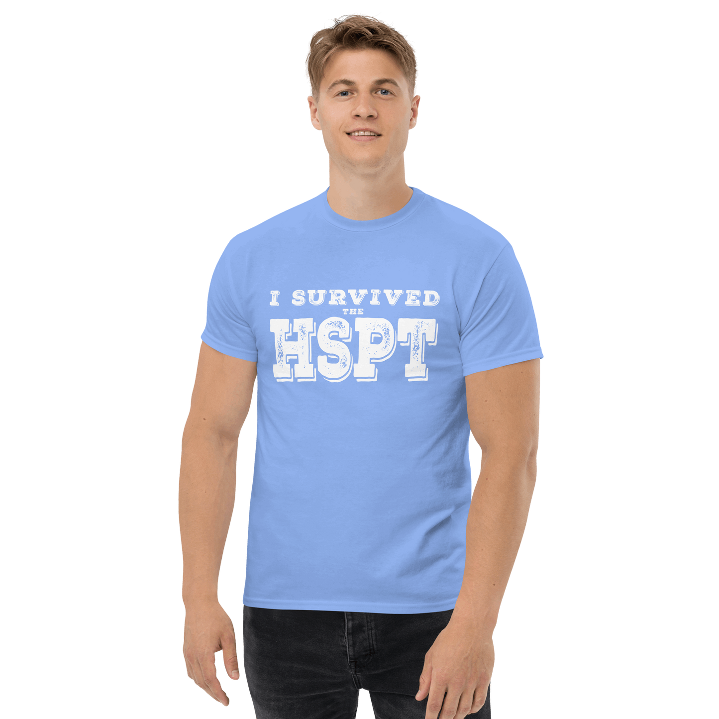 Nunya Biz - Men's I Survived the HSPT T-shirt - Nunya Biz store