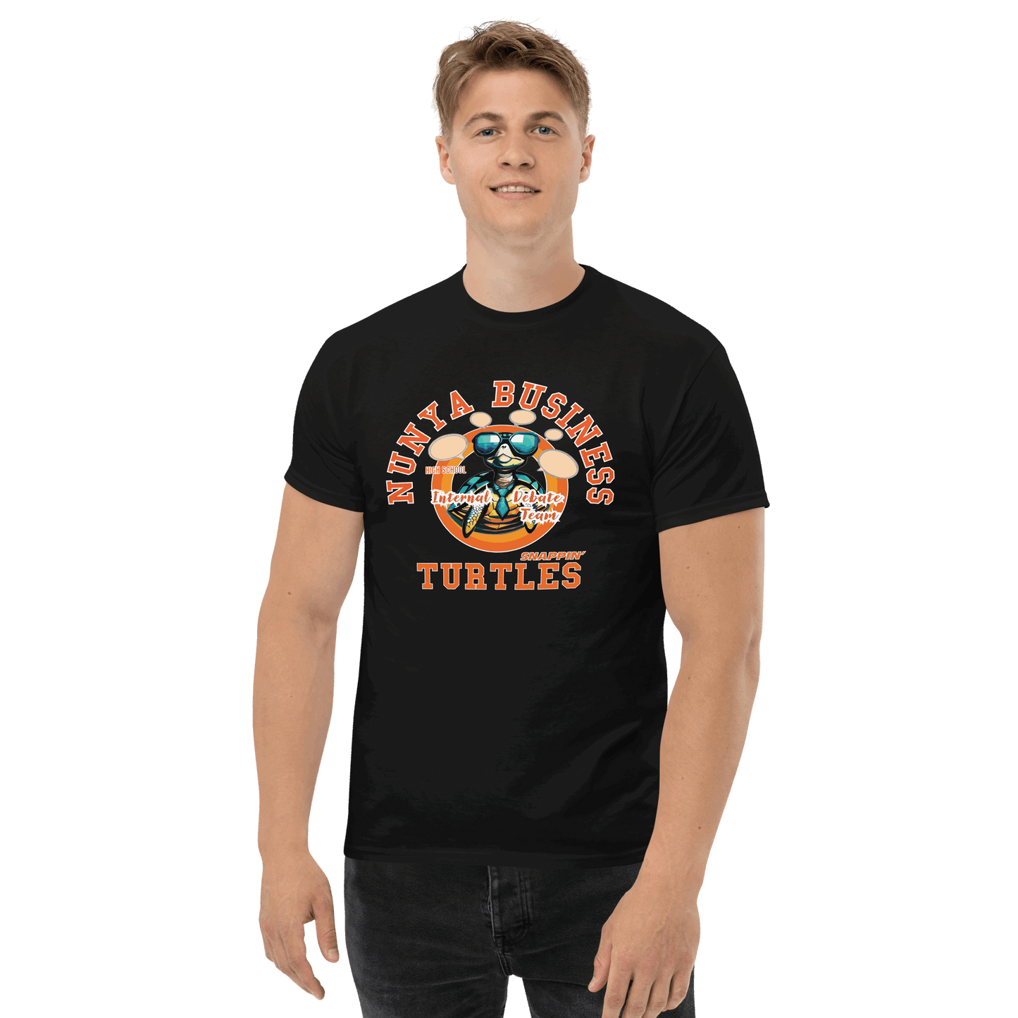 NBHS Internal Debate Team T-shirt - Nunya Biz store