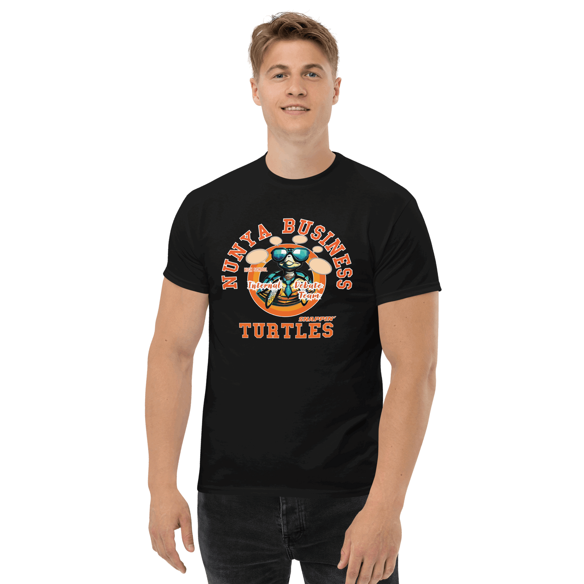 NBHS Internal Debate Team T-shirt - Nunya Biz store