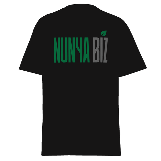Nunya Biz Leaf T-shirt - Nunya Biz store