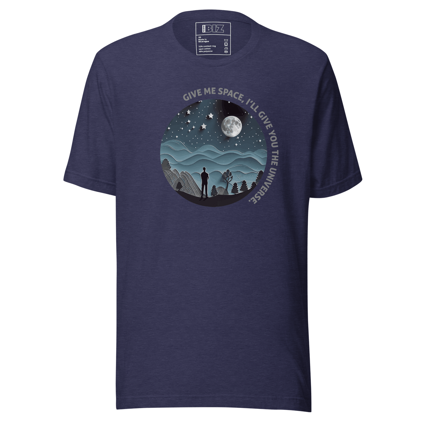 Nunya Biz - Men's Space T-shirt - Nunya Biz store