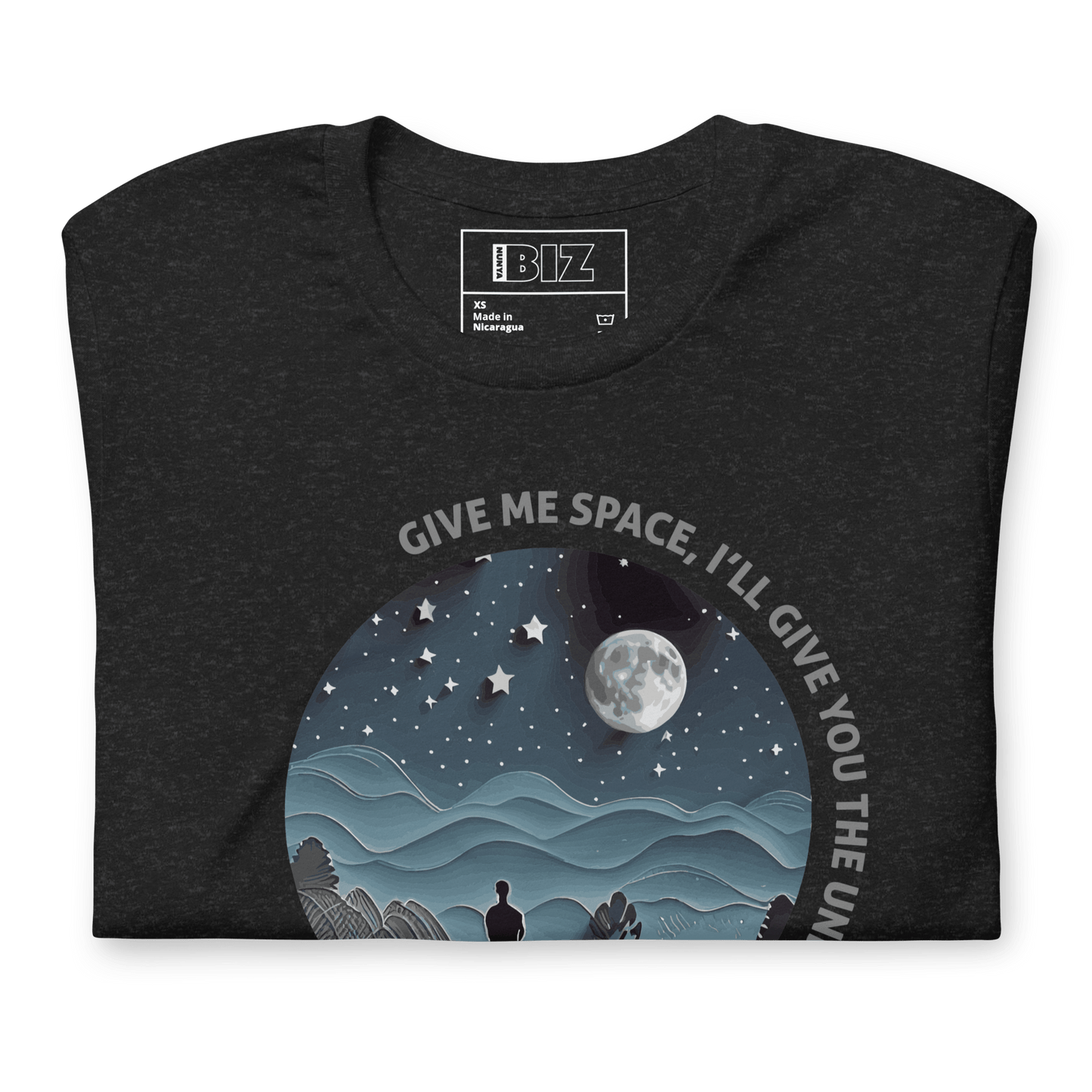 Nunya Biz - Men's Space T-shirt - Nunya Biz store