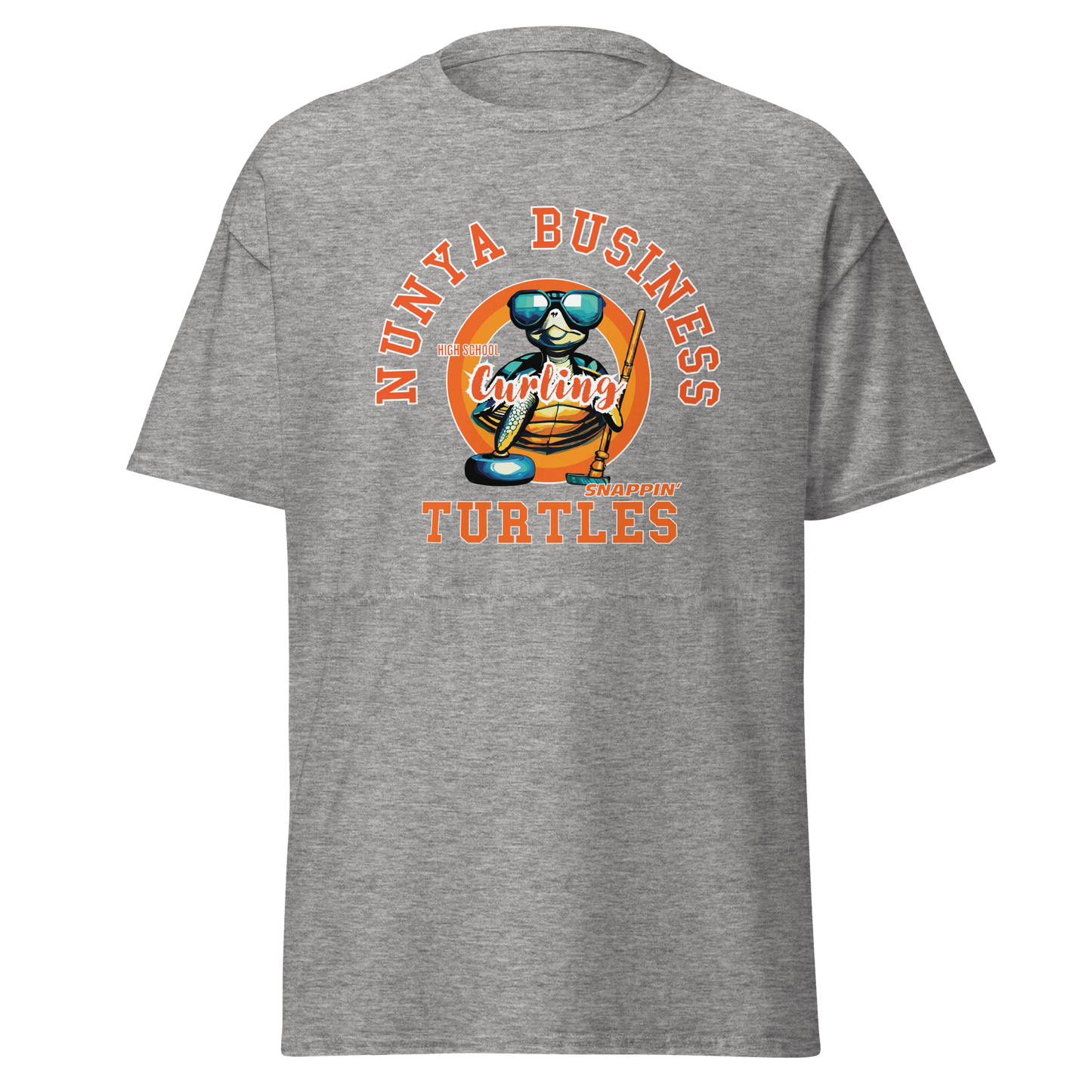 NHBS Athletics - Curling T-shirt