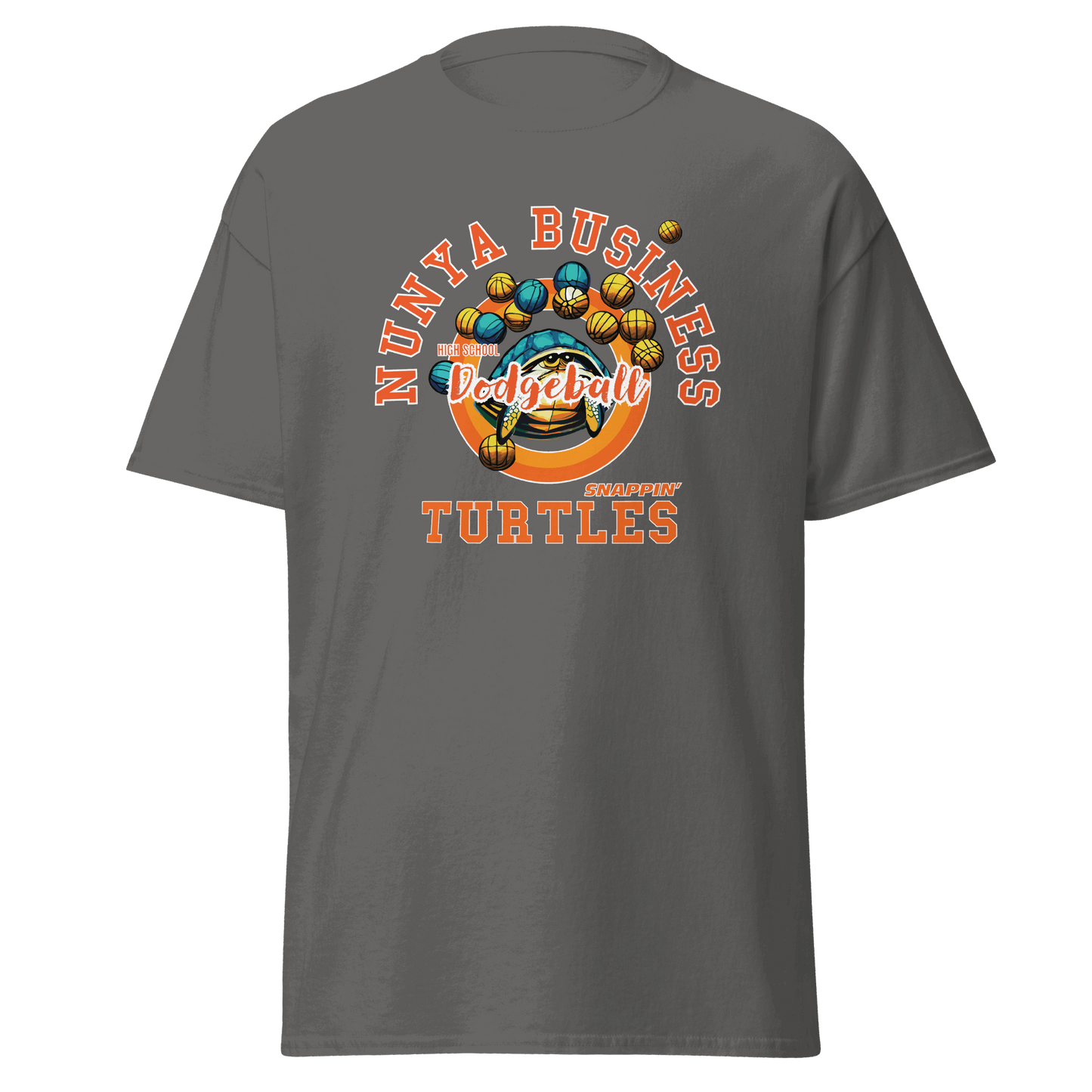 NBHS Athletics - Dodgeball T-shirt - Nunya Biz store