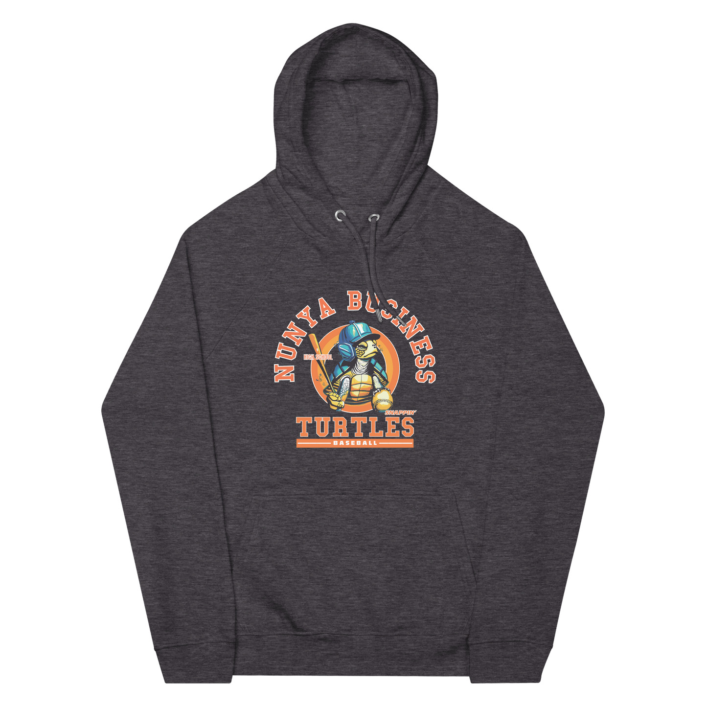 NBHS Athletics - Eco Baseball Hoodie - Nunya Biz store