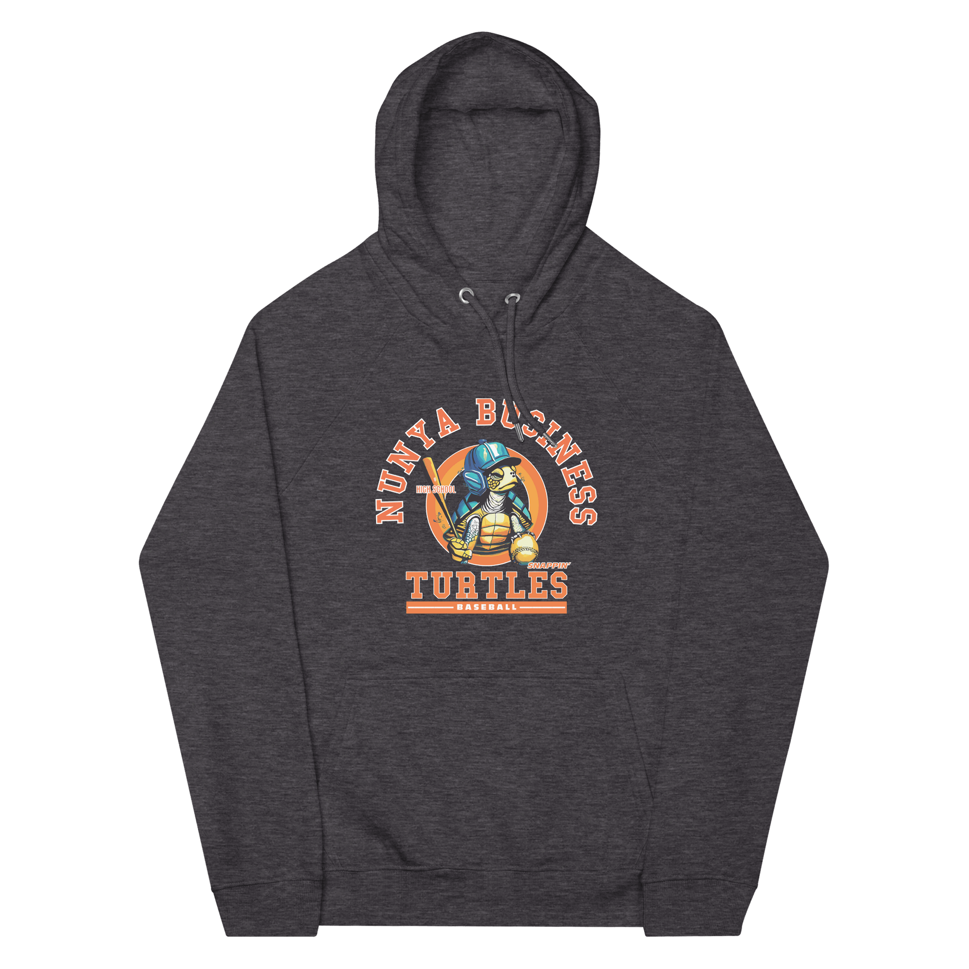 NBHS Athletics - Eco Baseball Hoodie - Nunya Biz store