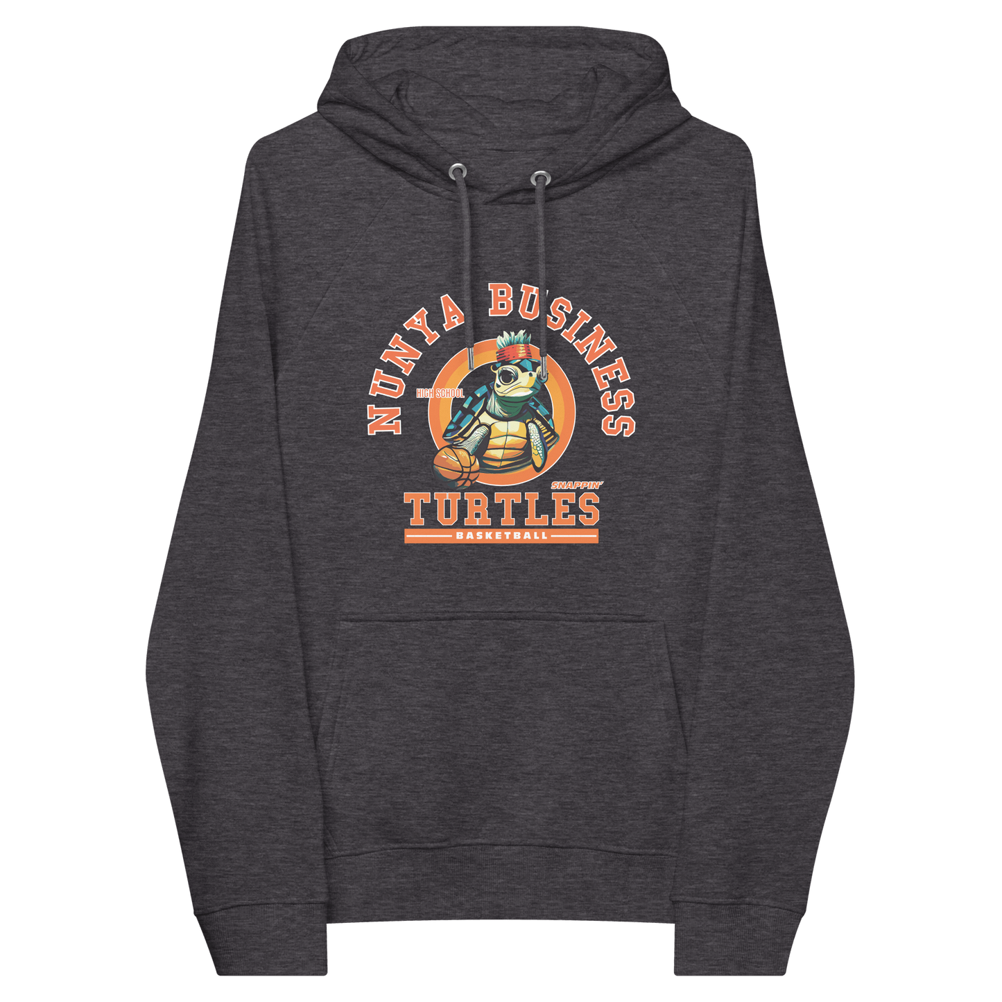 NBHS Athletics - Eco Basketball Hoodie - Nunya Biz store