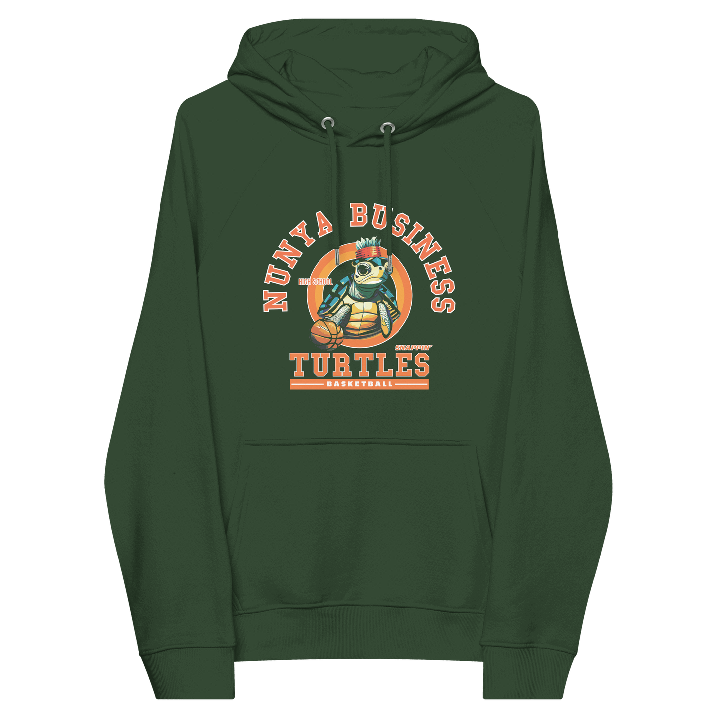 NBHS Athletics - Eco Basketball Hoodie - Nunya Biz store