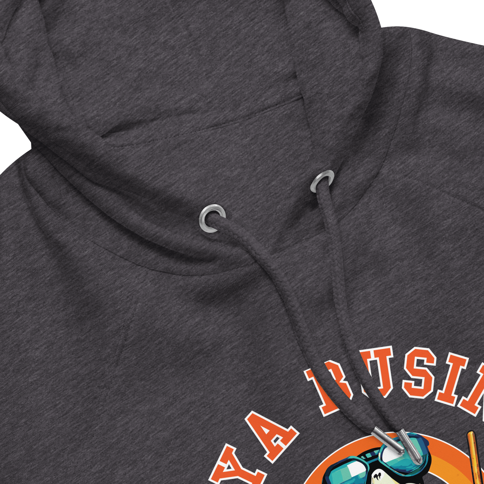 NBHS Athletics - Eco Curling Hoodie - Nunya Biz store