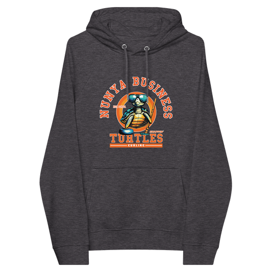 NBHS Athletics - Eco Curling Hoodie - Nunya Biz store