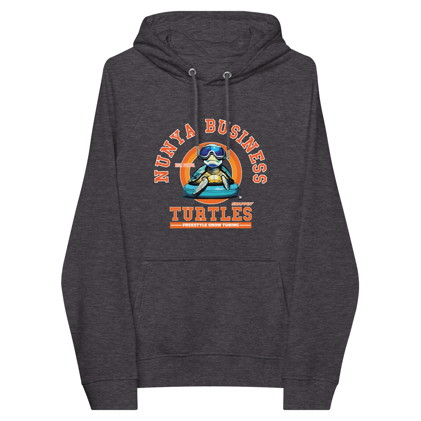 NBHS Athletics - Eco Freestyle Snow Tubing Hoodie - Nunya Biz store