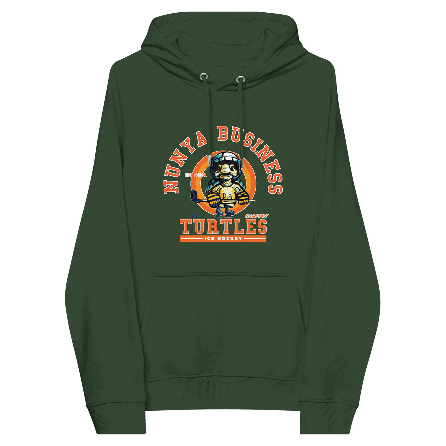 NBHS Athletics - Eco Ice Hockey Hoodie - Nunya Biz store