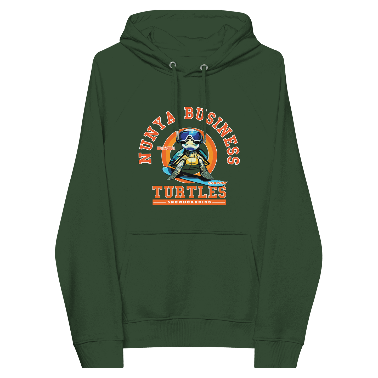 NBHS Athletics - Eco Snowboarding Hoodie - Nunya Biz store