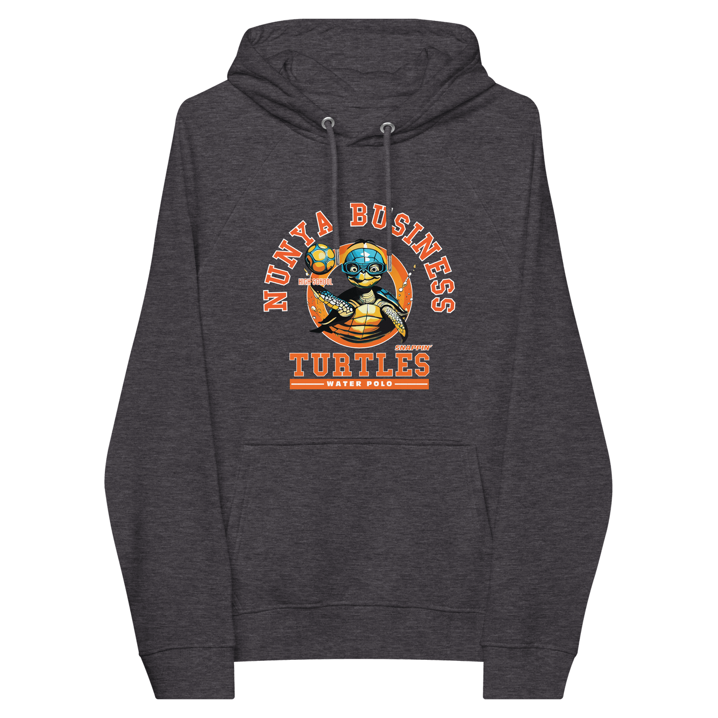 NBHS Athletics - Eco Water Polo Hoodie - Nunya Biz store