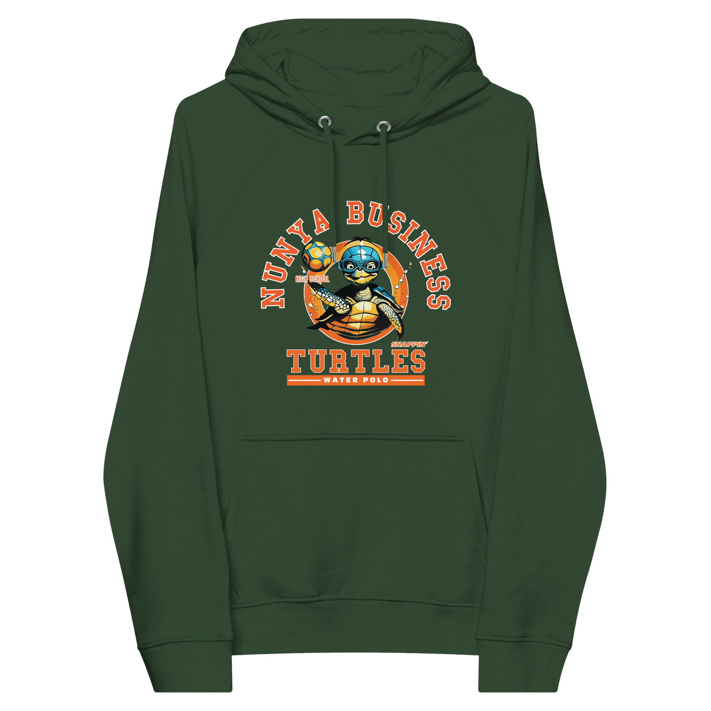 NBHS Athletics - Eco Water Polo Hoodie - Nunya Biz store