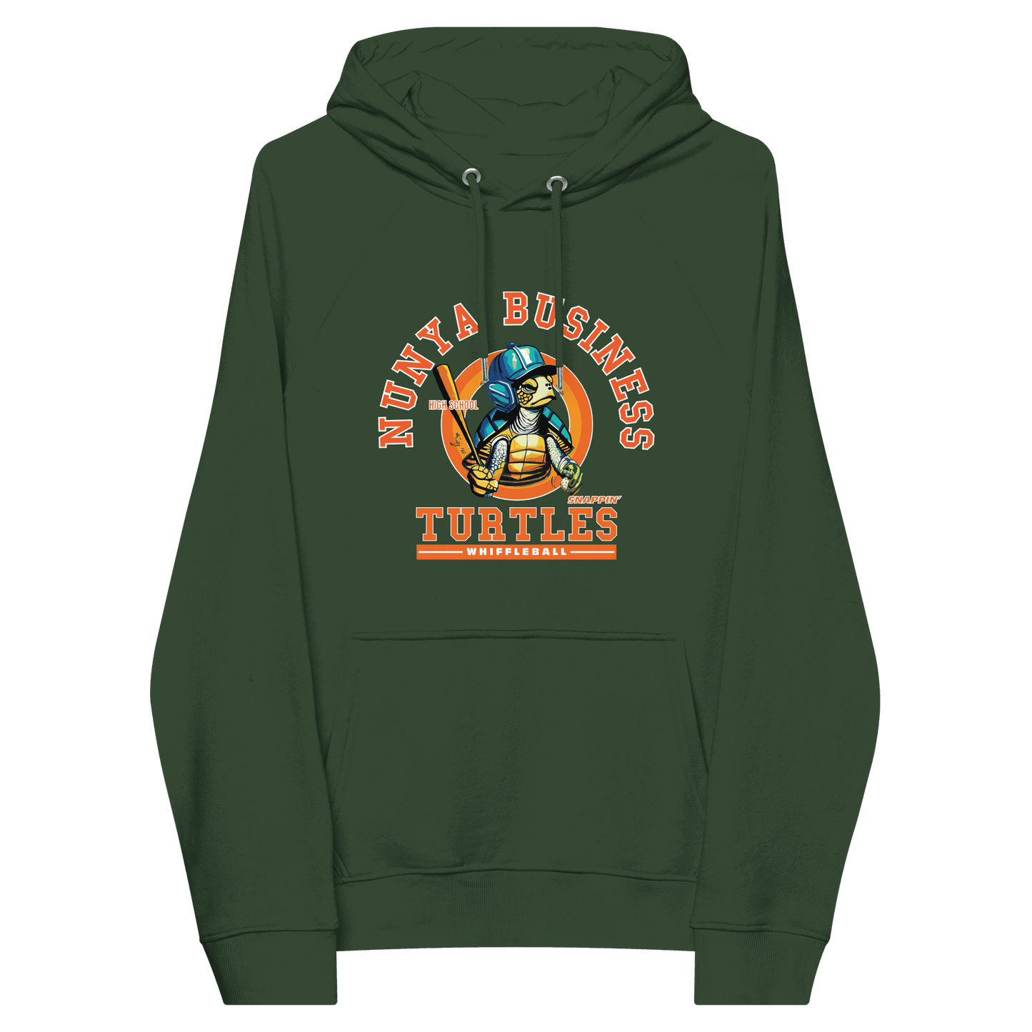 NBHS Athletics - Eco Whiffleball Hoodie - Nunya Biz store