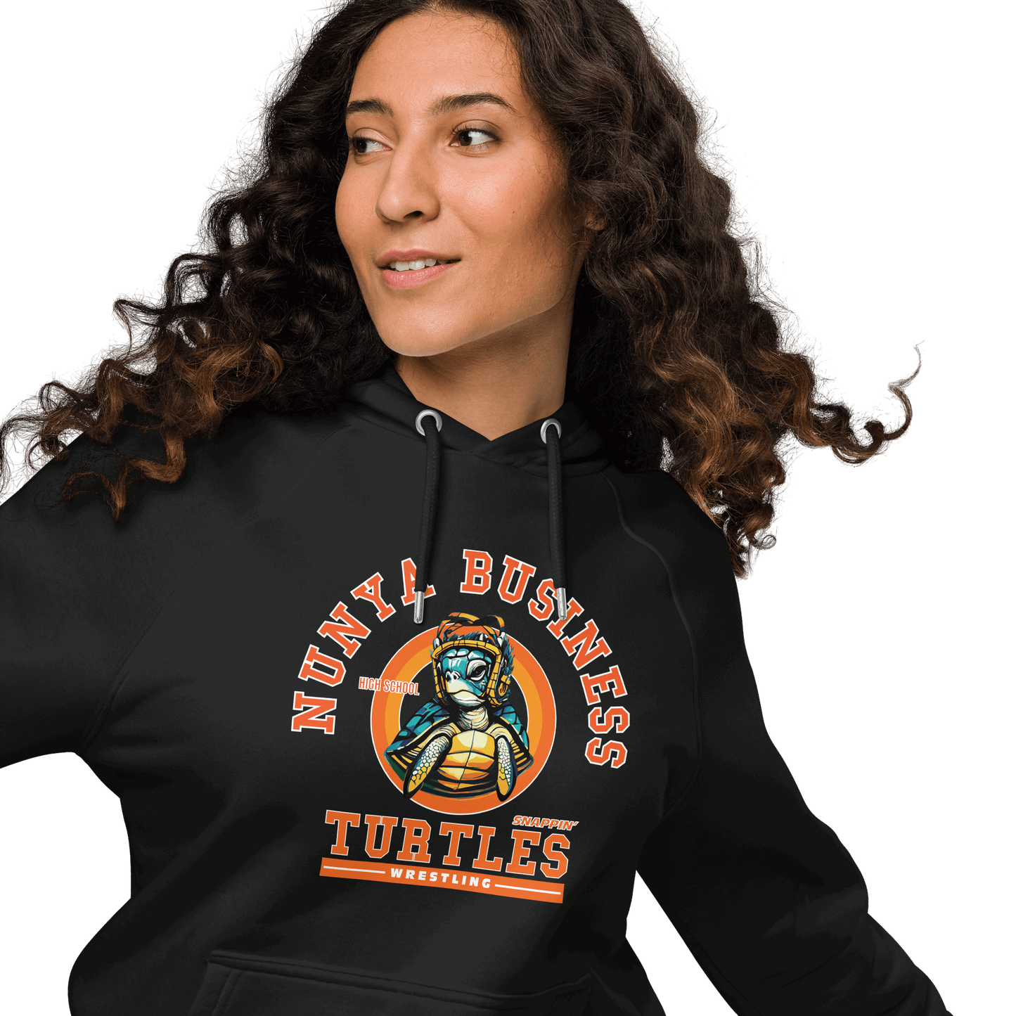 NBHS Athletics - Eco Wrestling Hoodie - Nunya Biz store