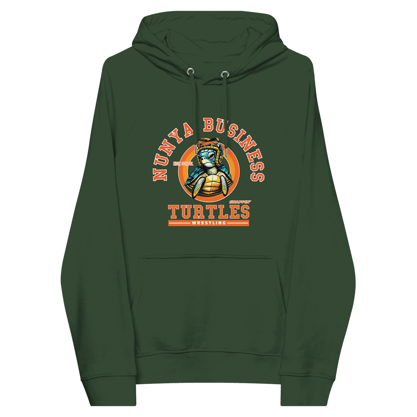 NBHS Athletics - Eco Wrestling Hoodie - Nunya Biz store