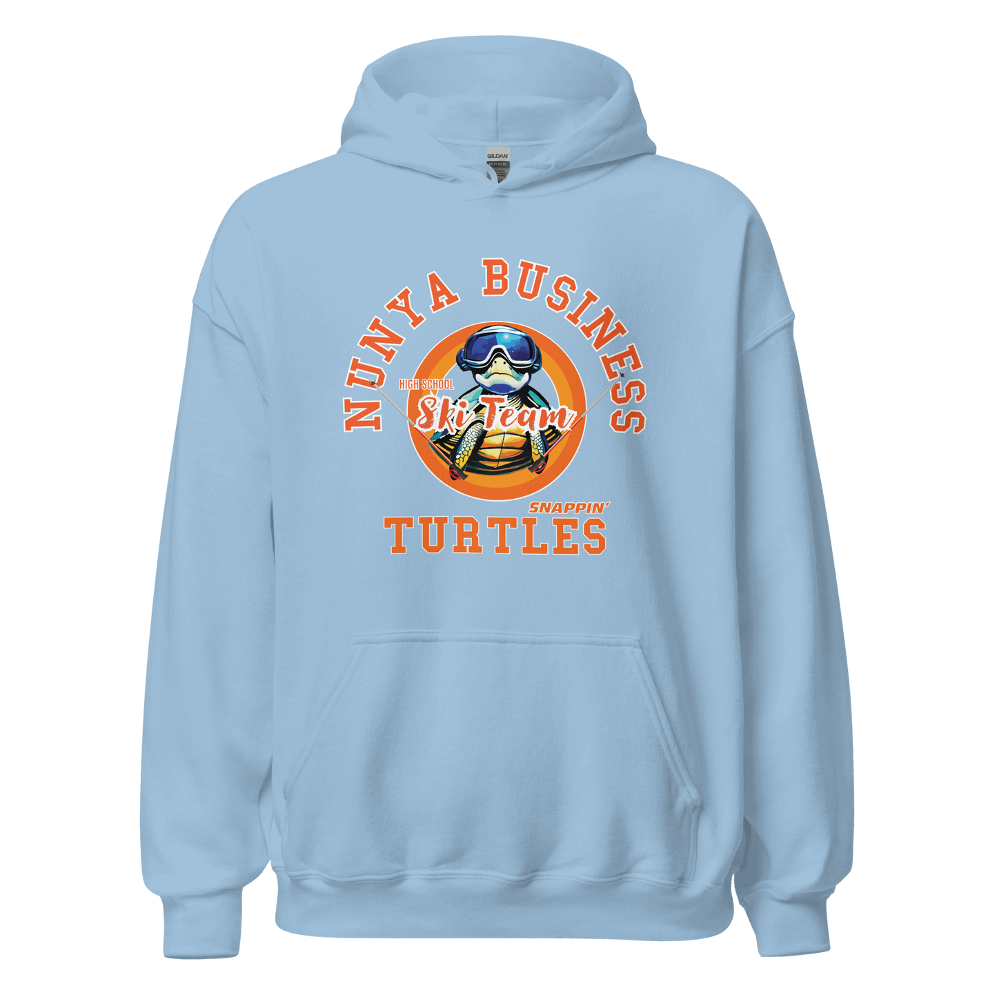 NBHS Athletics - Ski Team Hoodie - Nunya Biz store