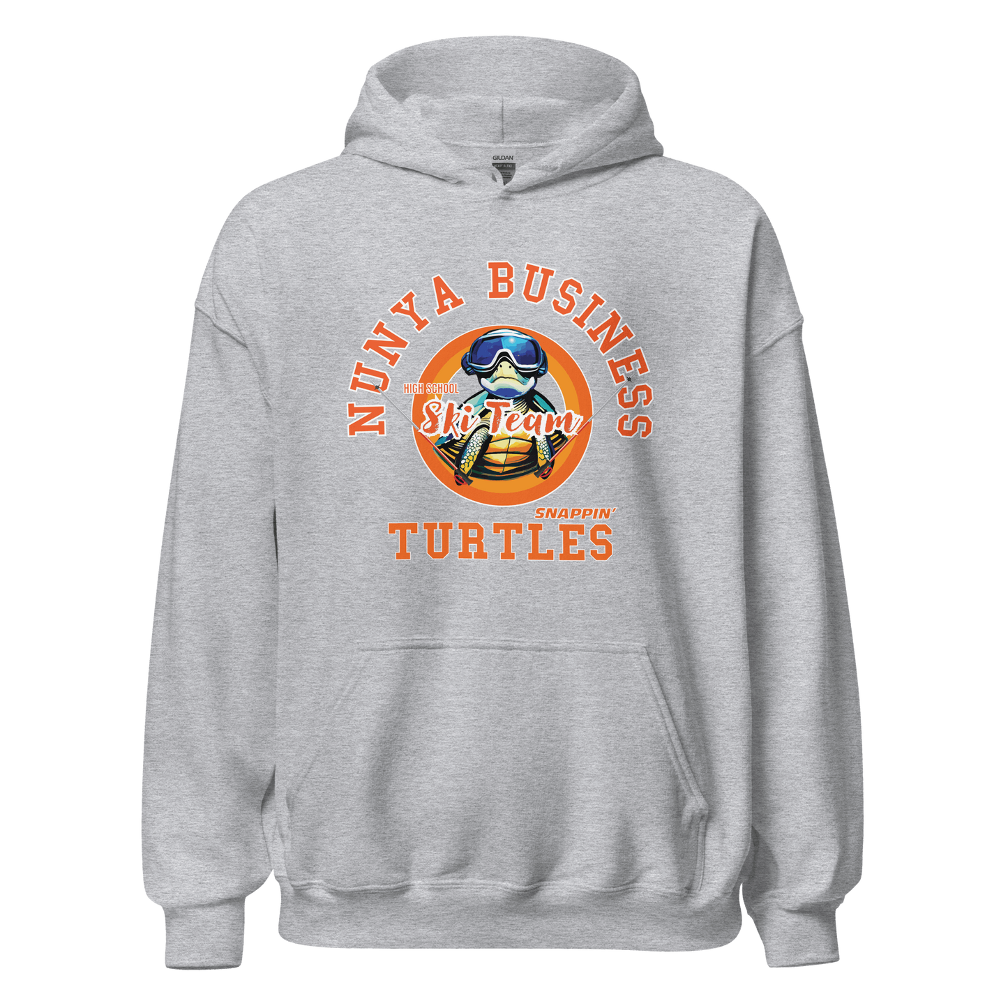 NBHS Athletics - Ski Team Hoodie - Nunya Biz store