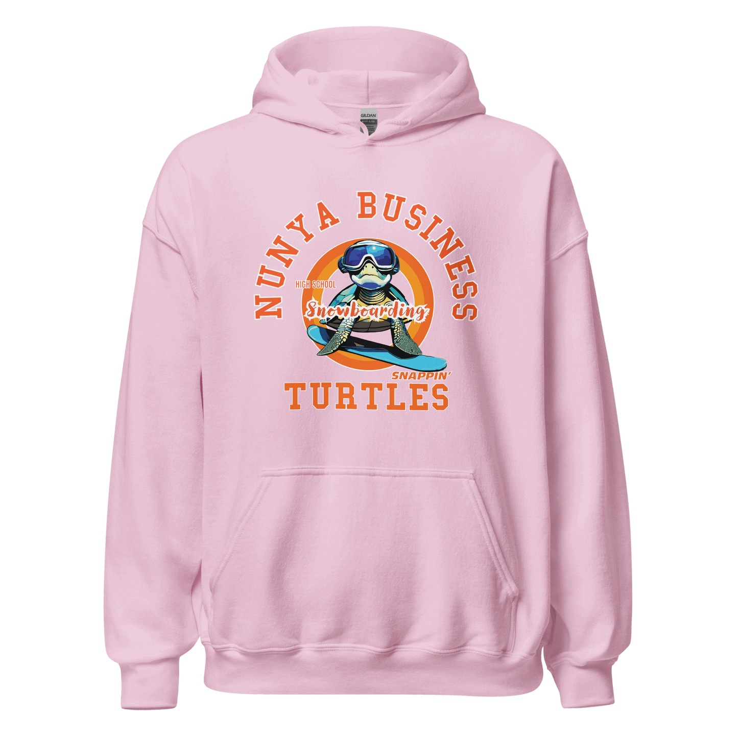 NBHS Athletics - Snowboarding Hoodie - Nunya Biz store