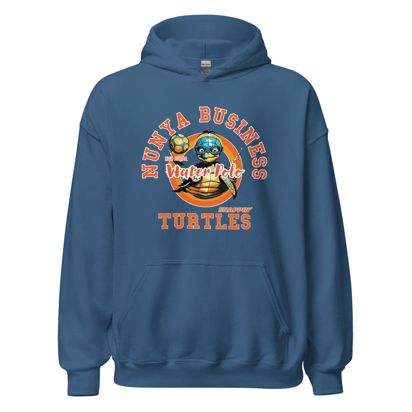 NBHS Athletics - Water Polo Hoodie - Nunya Biz store