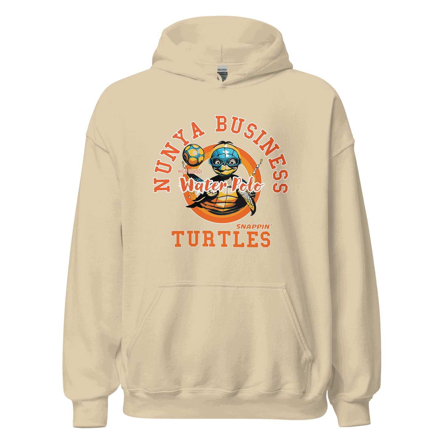 NBHS Athletics - Water Polo Hoodie - Nunya Biz store