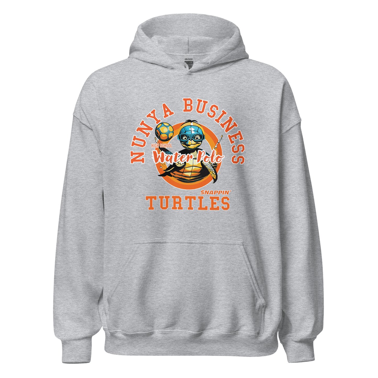 NBHS Athletics - Water Polo Hoodie - Nunya Biz store