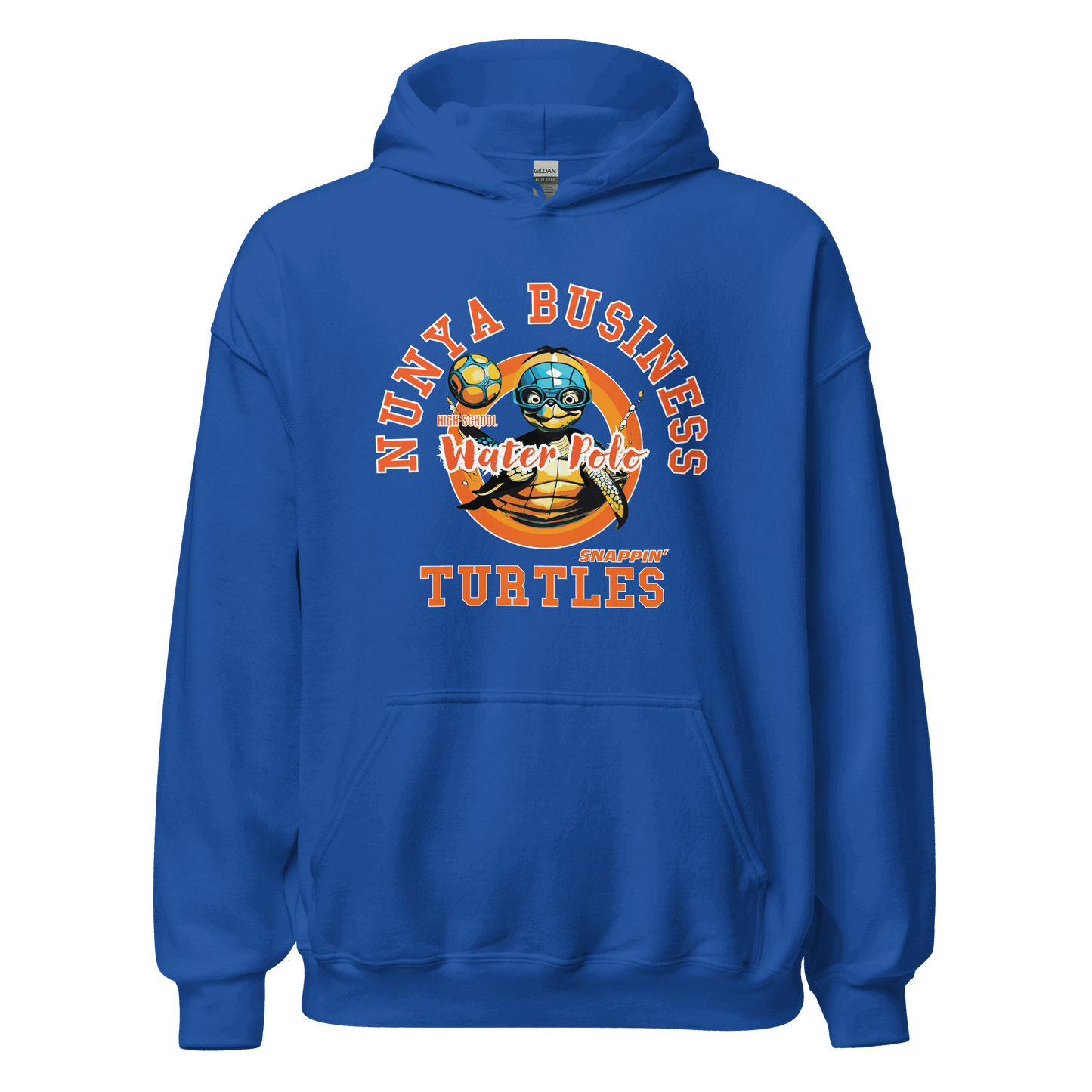 NBHS Athletics - Water Polo Hoodie - Nunya Biz store