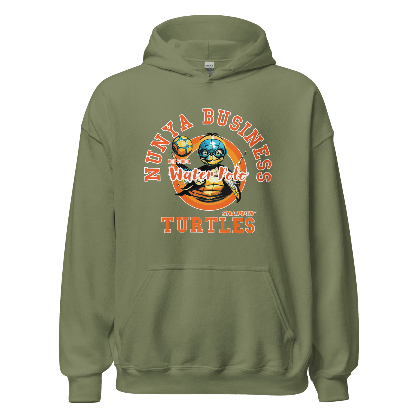 NBHS Athletics - Water Polo Hoodie - Nunya Biz store