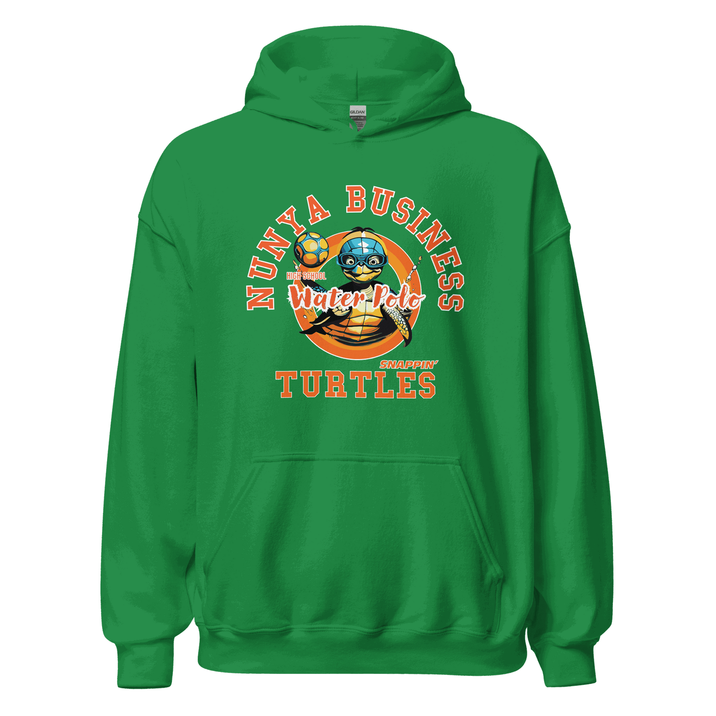 NBHS Athletics - Water Polo Hoodie - Nunya Biz store