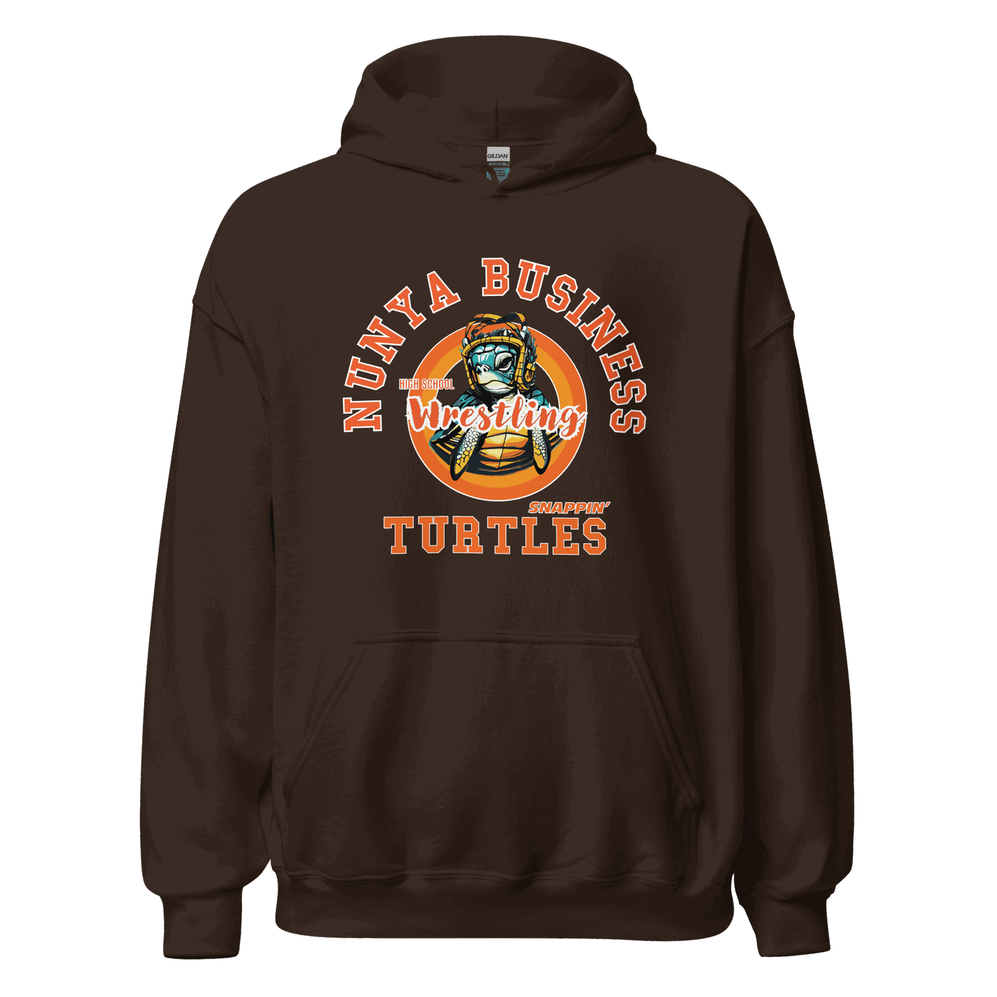 NBHS Athletics - Wrestling Hoodie - Nunya Biz store