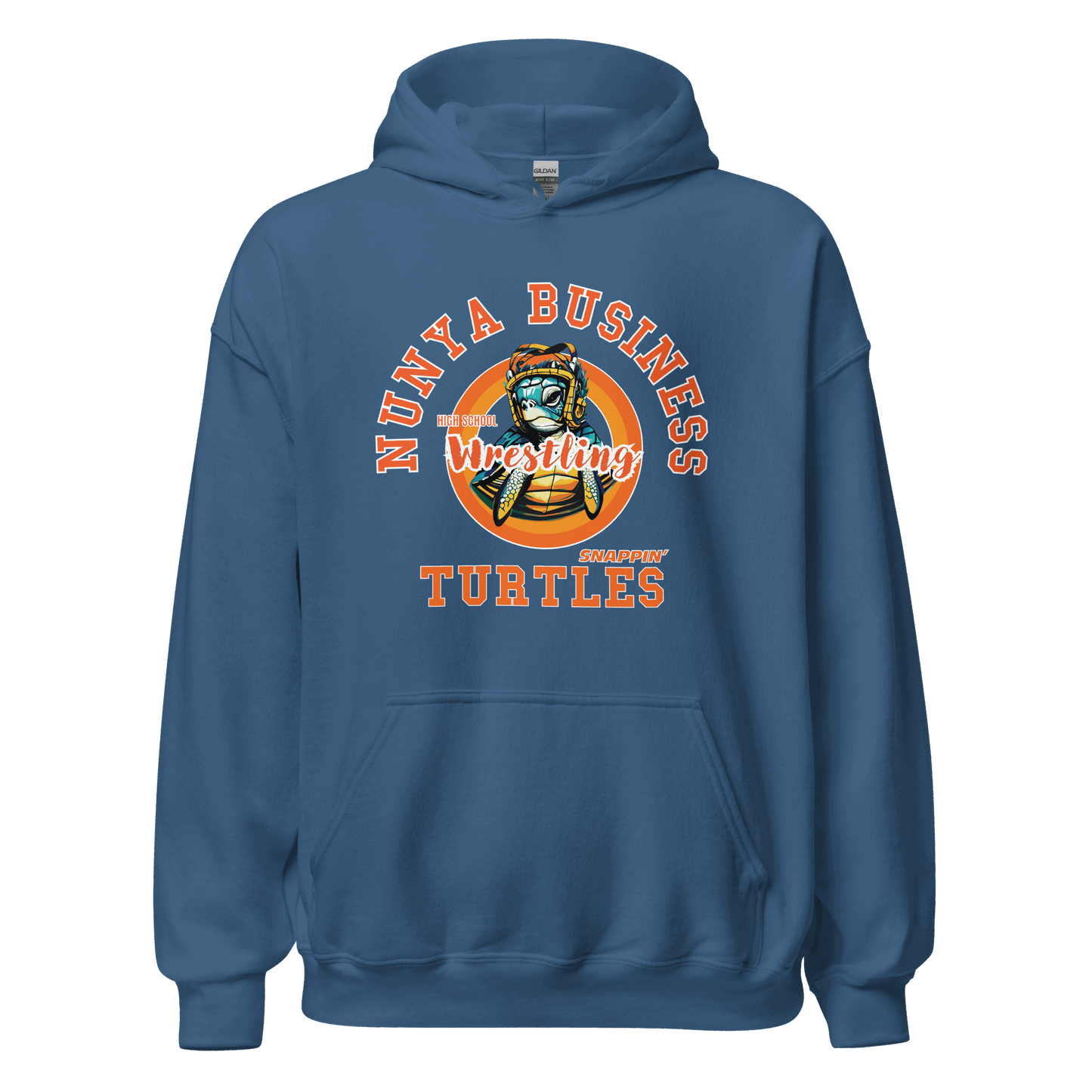 NBHS Athletics - Wrestling Hoodie - Nunya Biz store