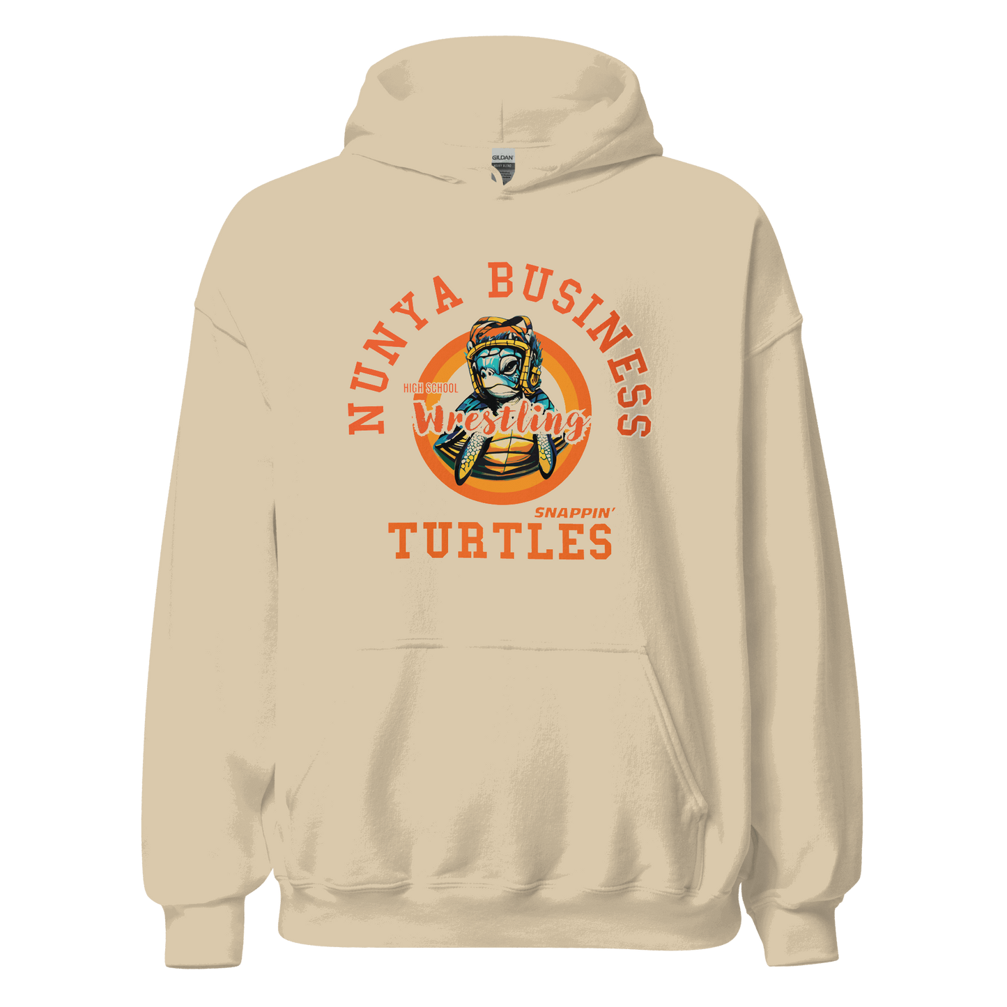 NBHS Athletics - Wrestling Hoodie - Nunya Biz store