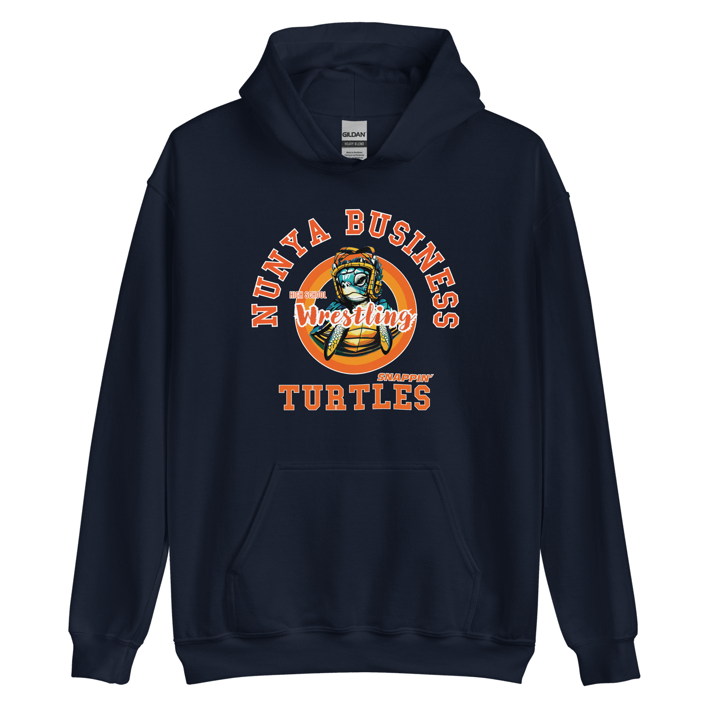 NBHS Athletics - Wrestling Hoodie - Nunya Biz store