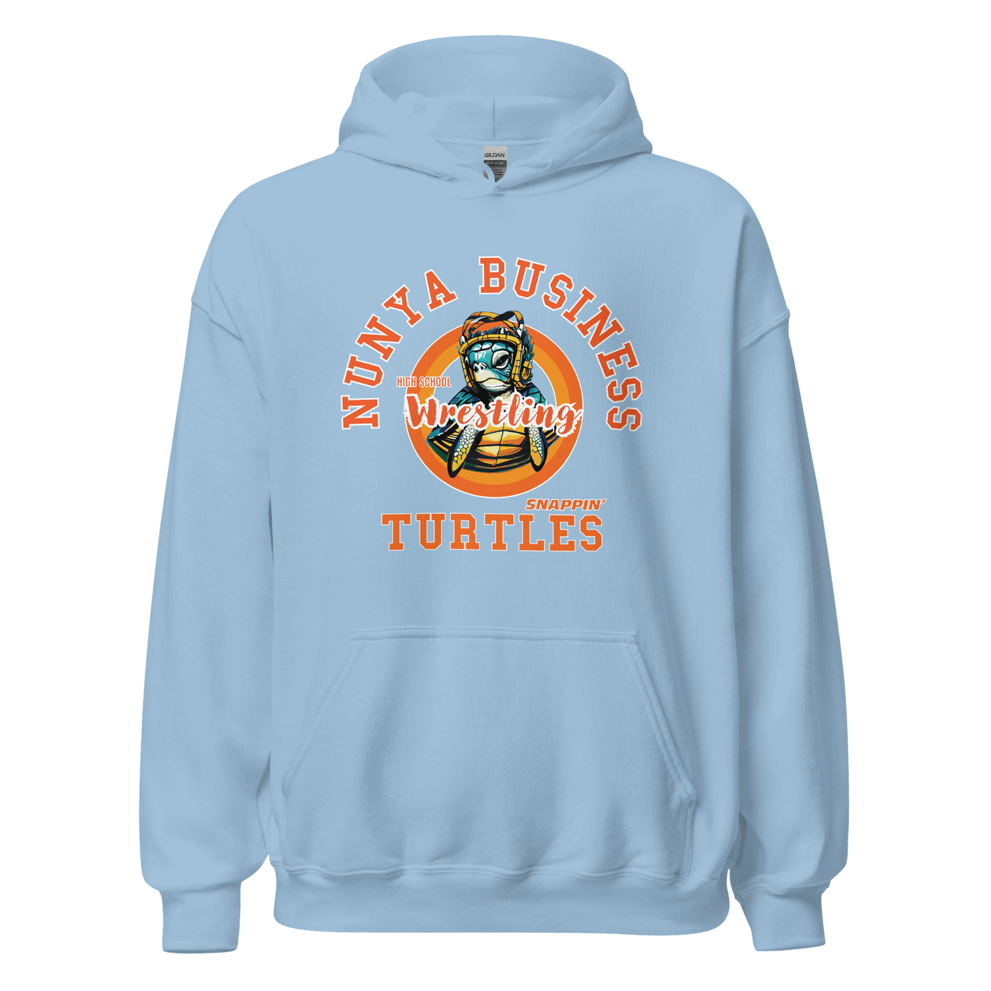 NBHS Athletics - Wrestling Hoodie - Nunya Biz store