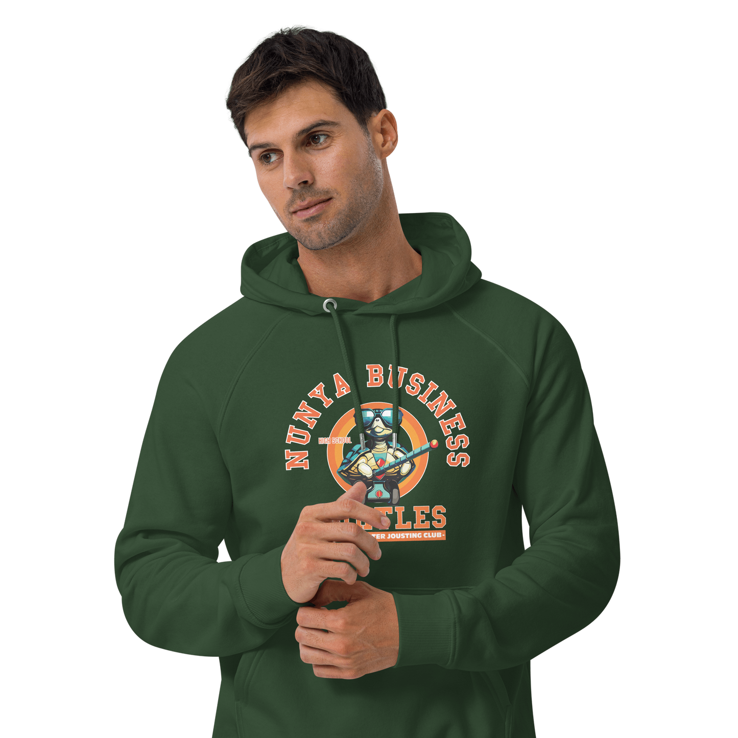 NBHS Eco Electric Scooter Jousting Club Hoodie - Nunya Biz store