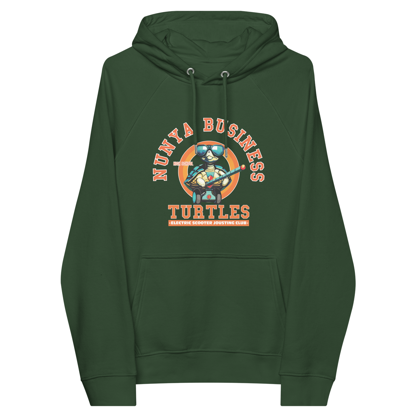 NBHS Eco Electric Scooter Jousting Club Hoodie - Nunya Biz store