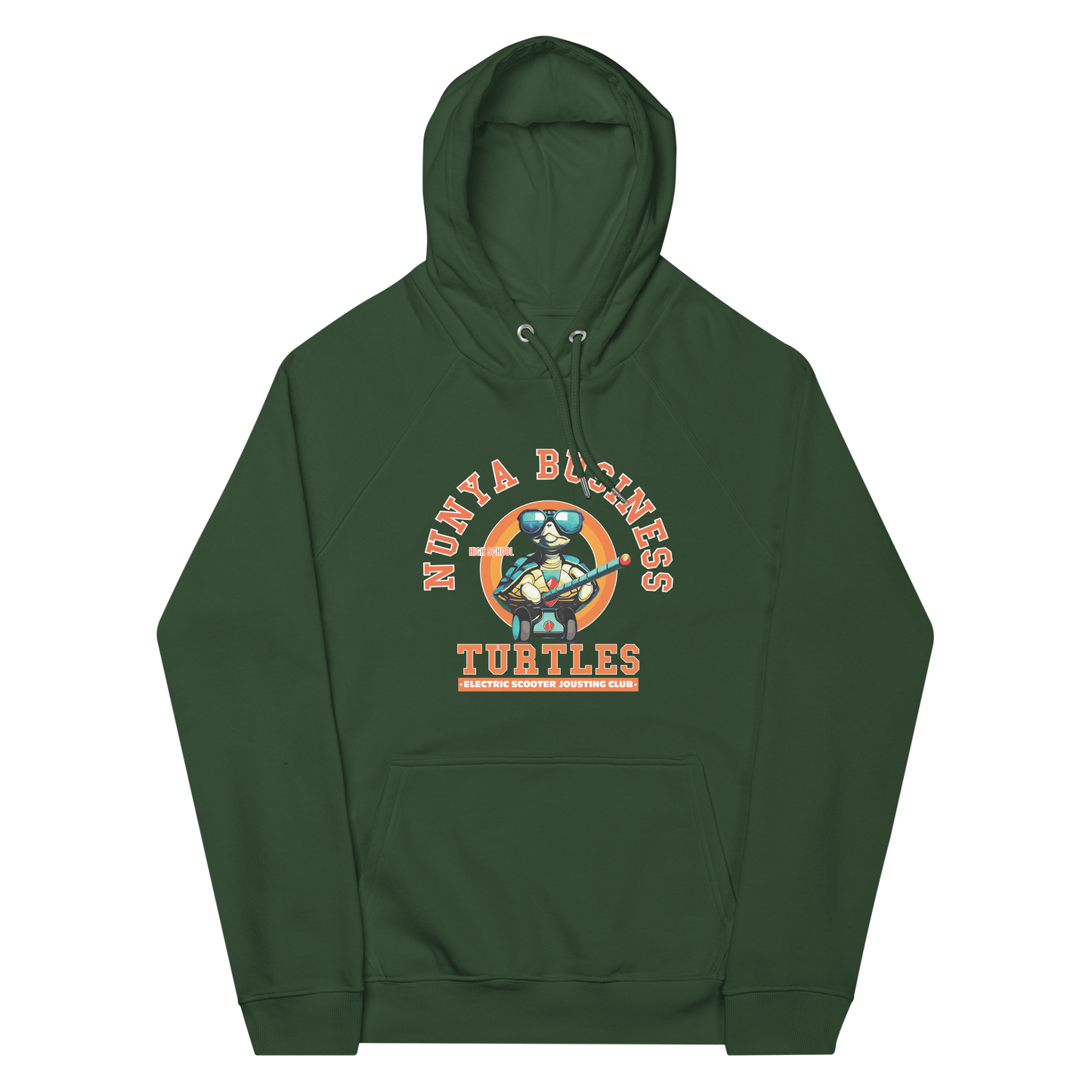 NBHS Eco Electric Scooter Jousting Club Hoodie - Nunya Biz store