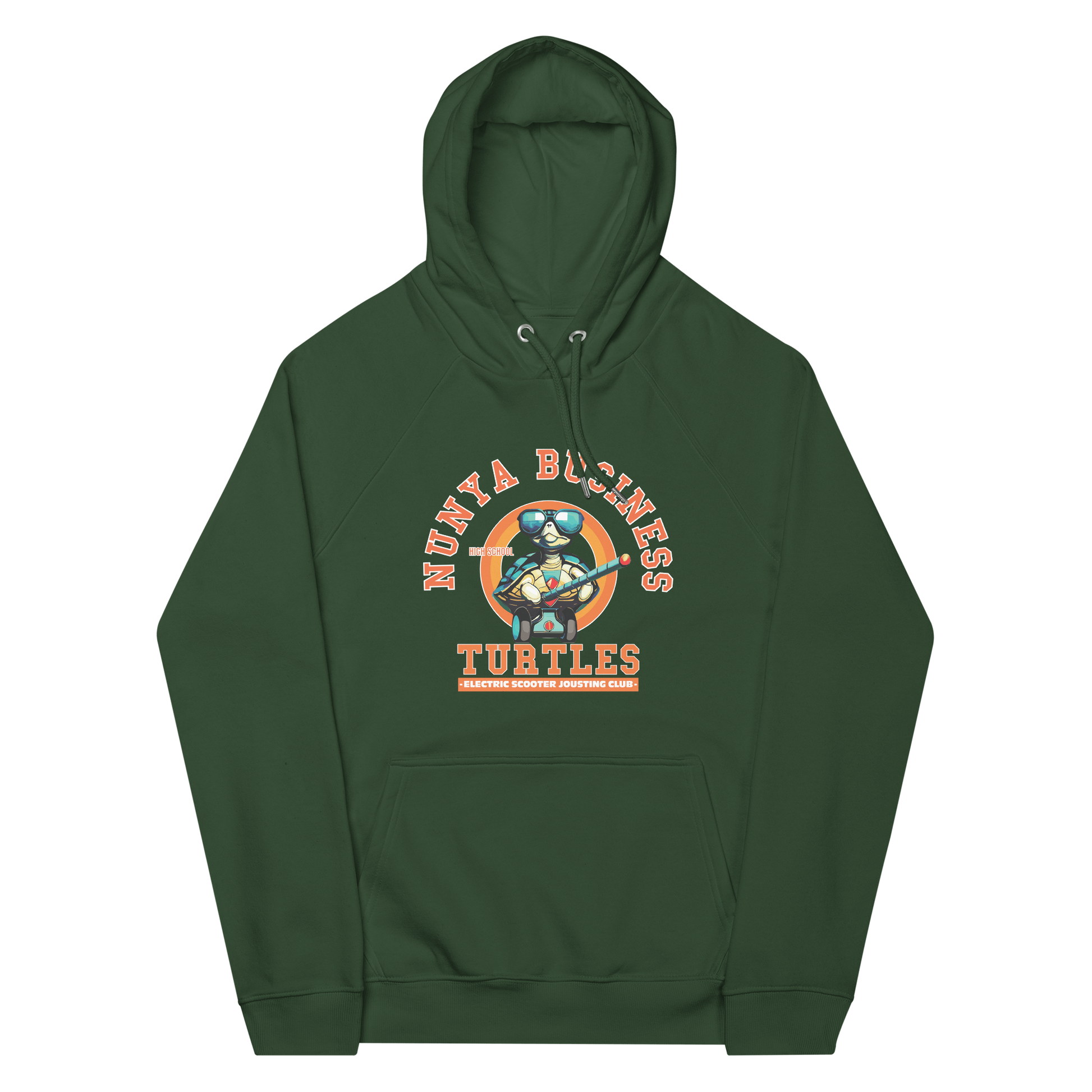 NBHS Eco Electric Scooter Jousting Club Hoodie - Nunya Biz store