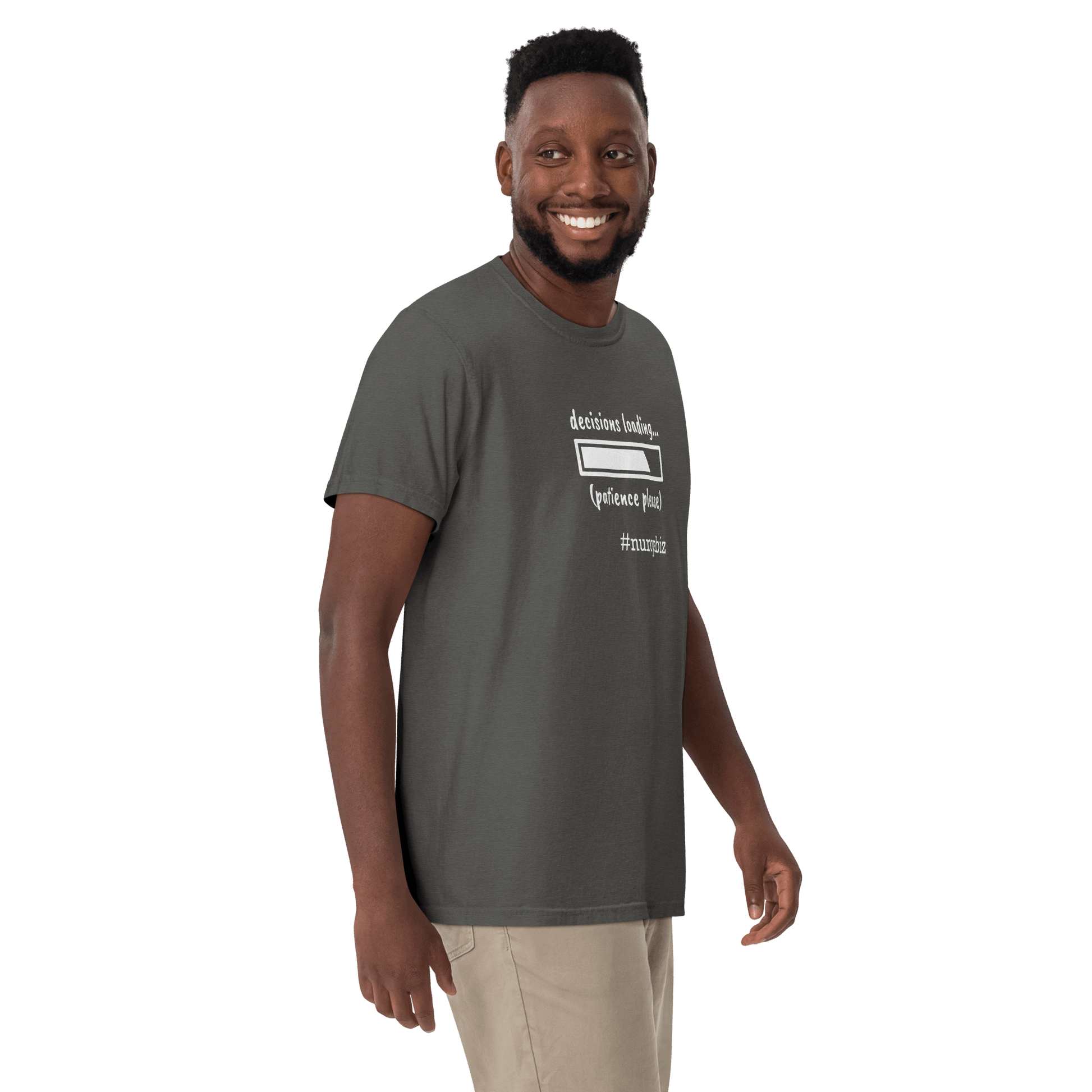 Nunya Biz Decisions Loading T-shirt - Nunya Biz store