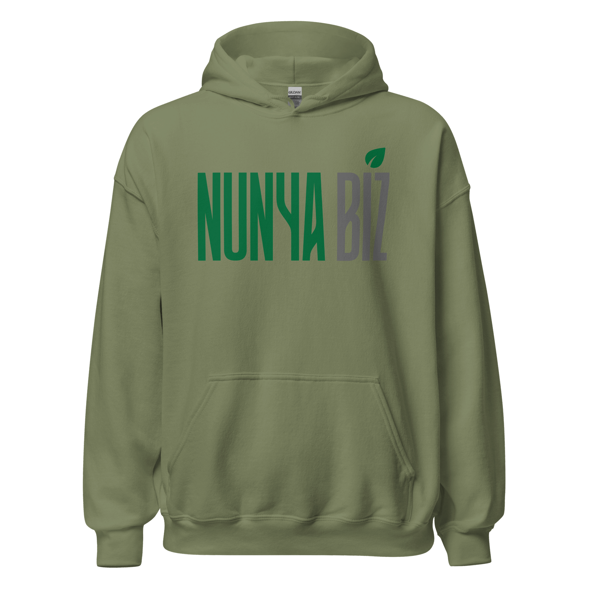 Nunya Biz Leaf Hoodie - Nunya Biz store