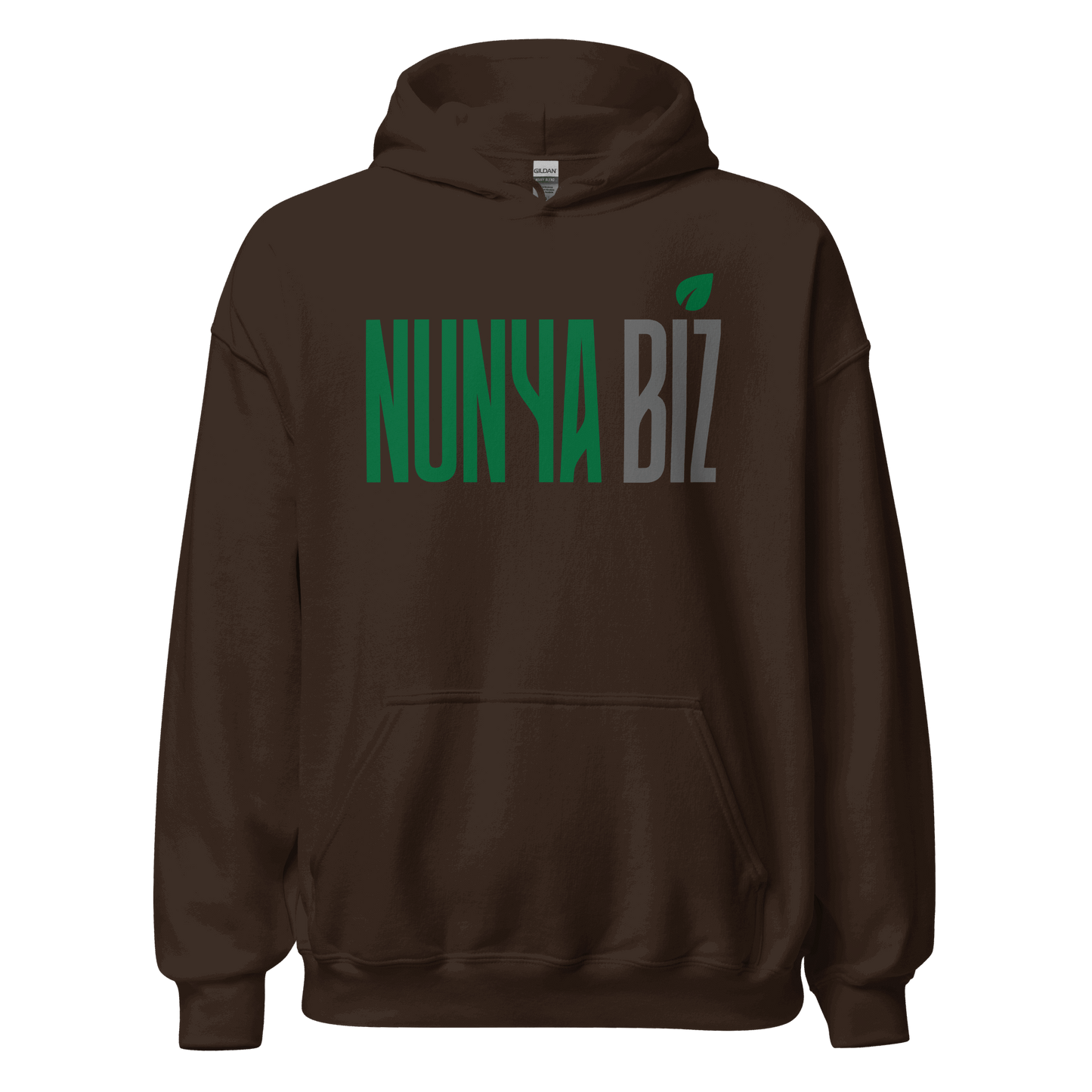 Nunya Biz Leaf Hoodie - Nunya Biz store