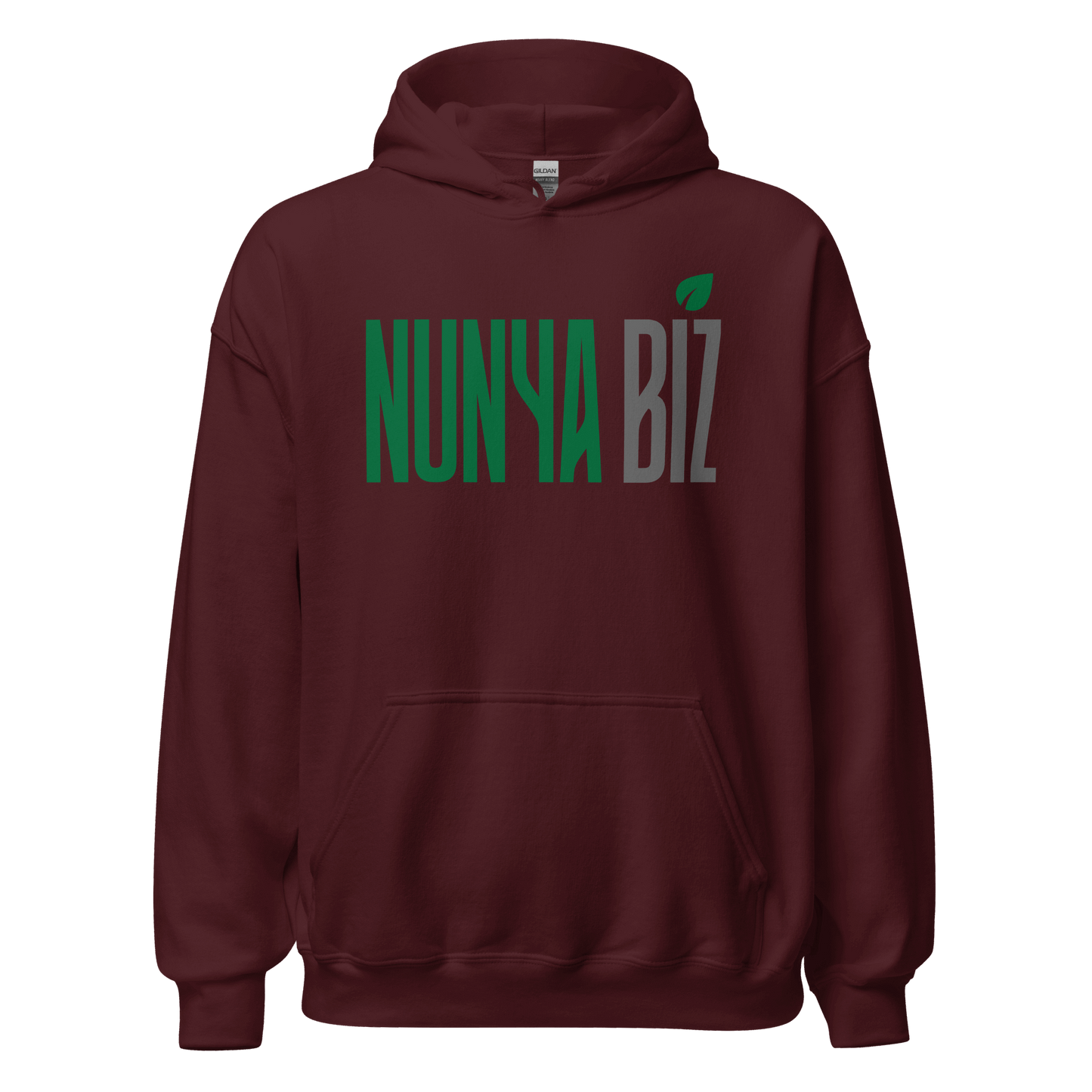 Nunya Biz Leaf Hoodie - Nunya Biz store