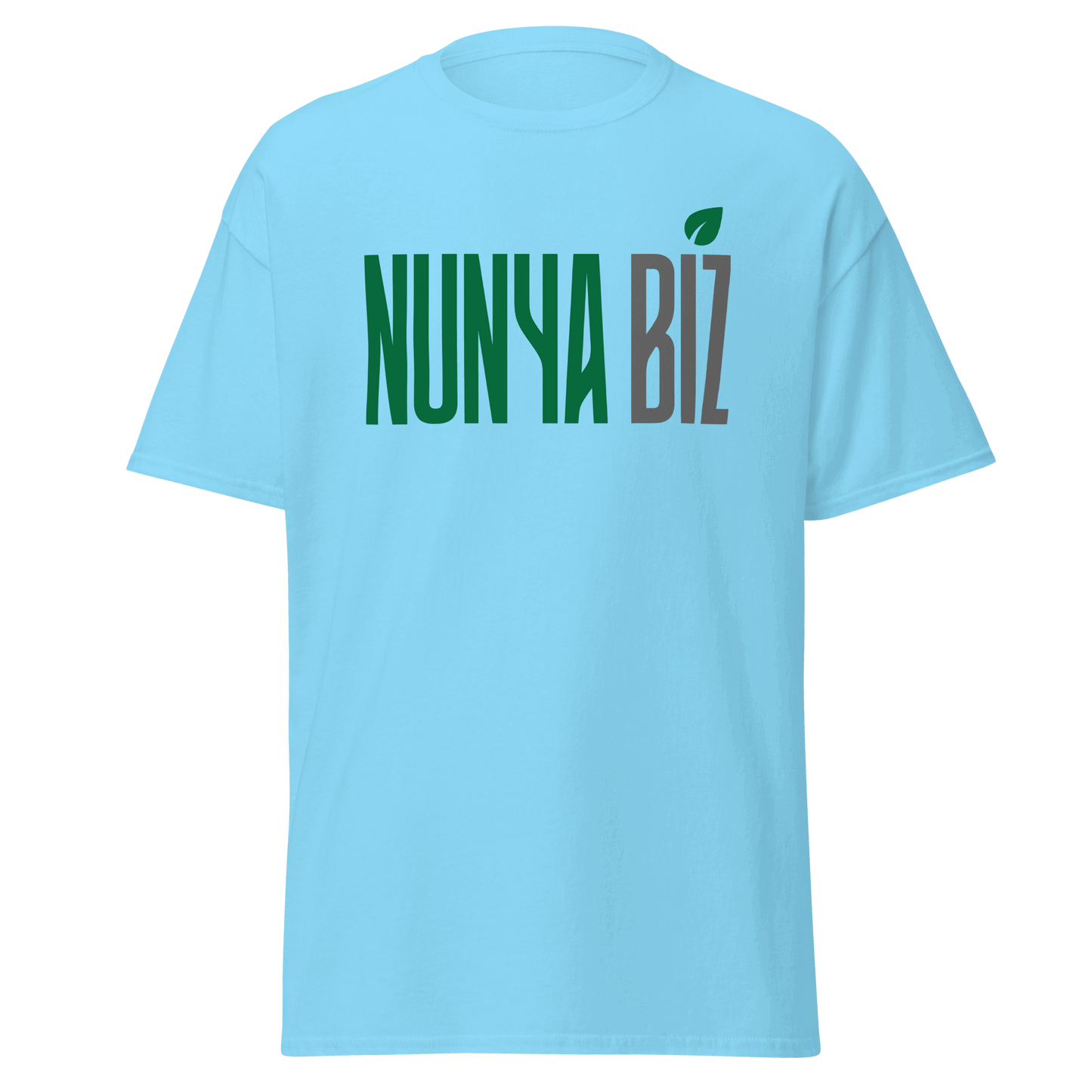 Nunya Biz Leaf T-shirt - Nunya Biz store