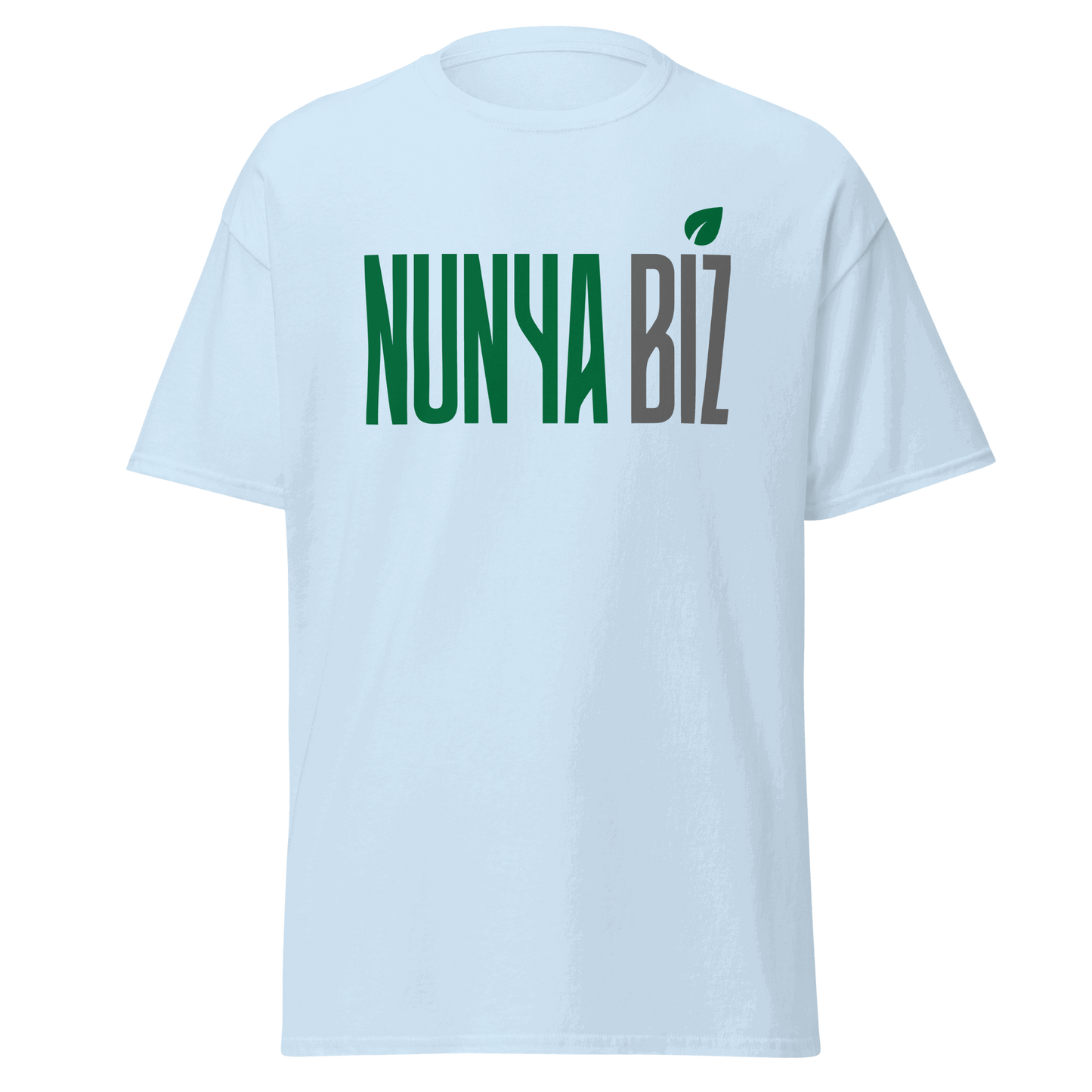 Nunya Biz Leaf T-shirt - Nunya Biz store