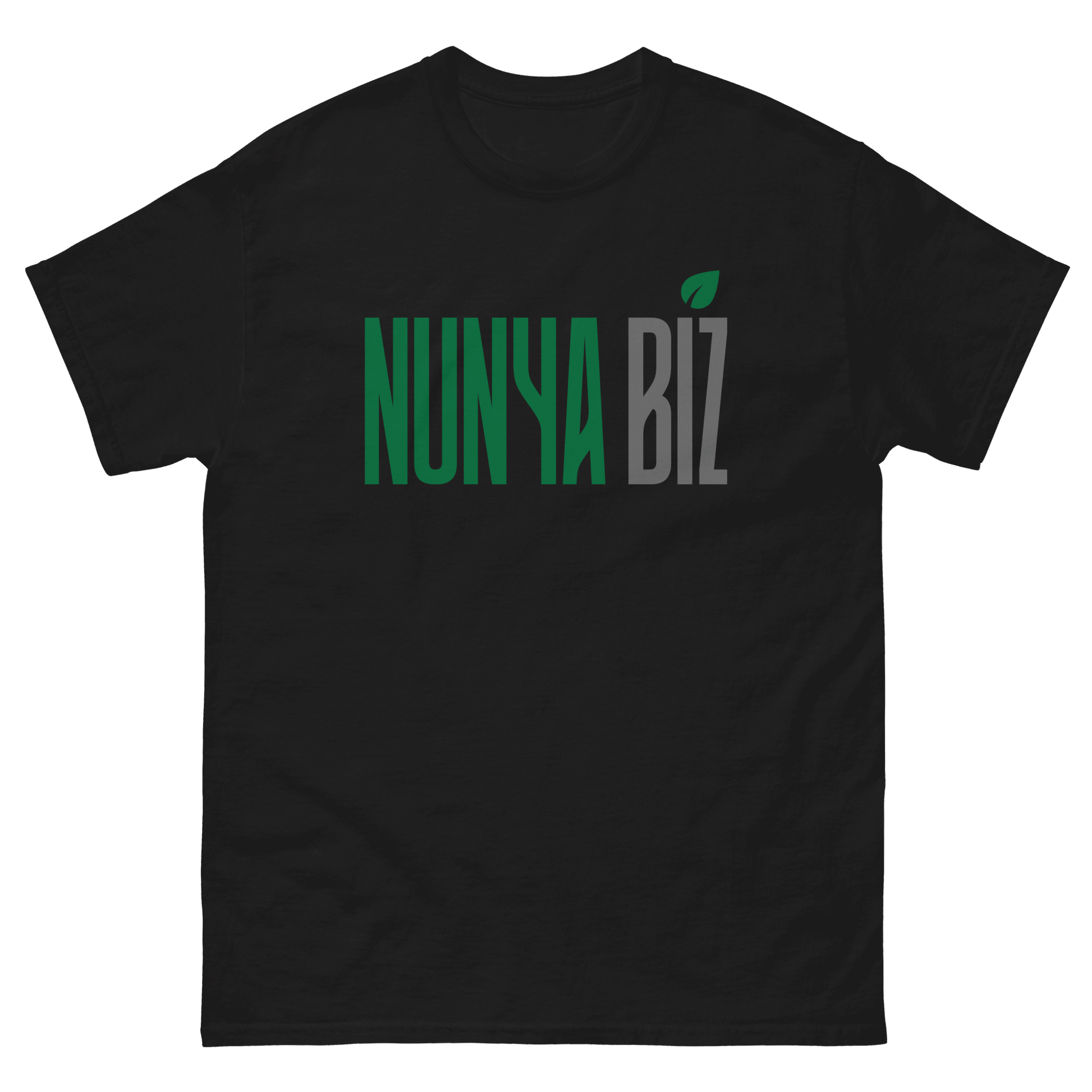 Nunya Biz Leaf T-shirt - Nunya Biz store